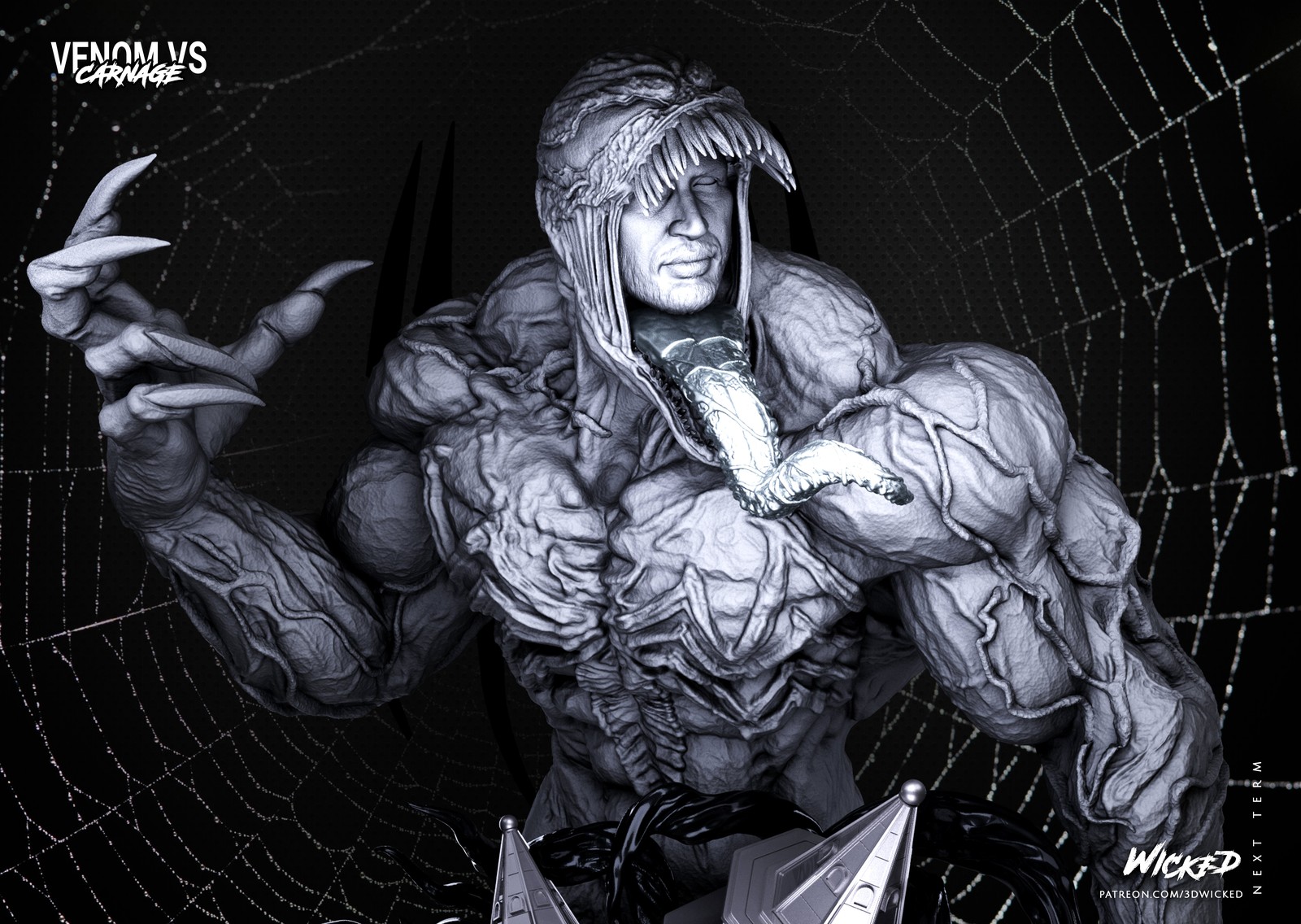 Marvel Venom Bust - Image 5