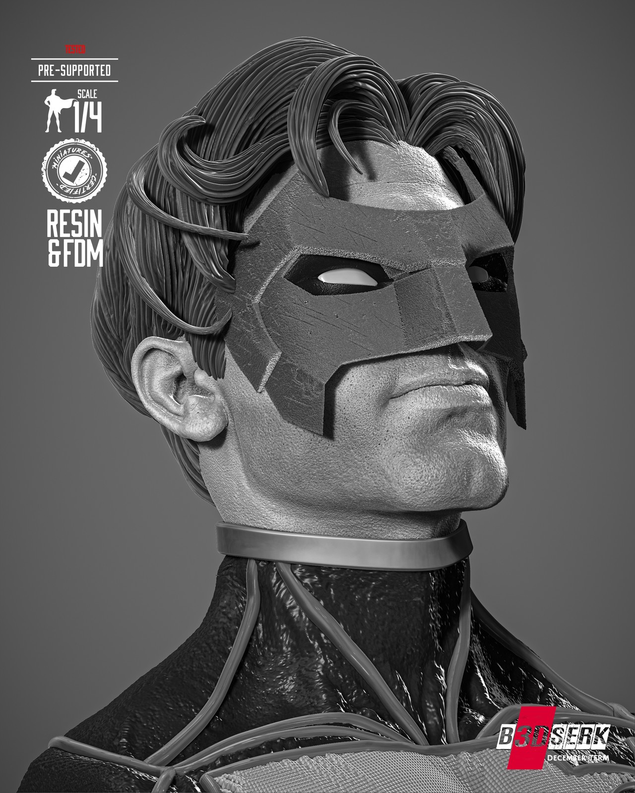 Kyle Green Lantern Portrait Bust - Image 5