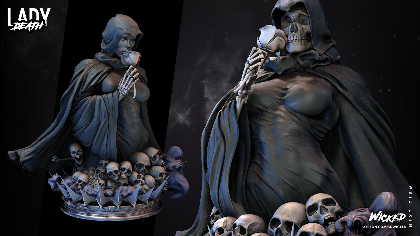 Lady Death - Bust