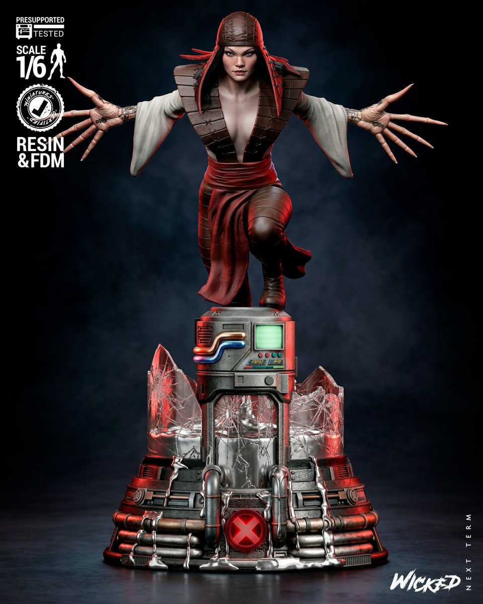 Marvel April 2026 Term Lady Deathstrike Sculpture - Image 2