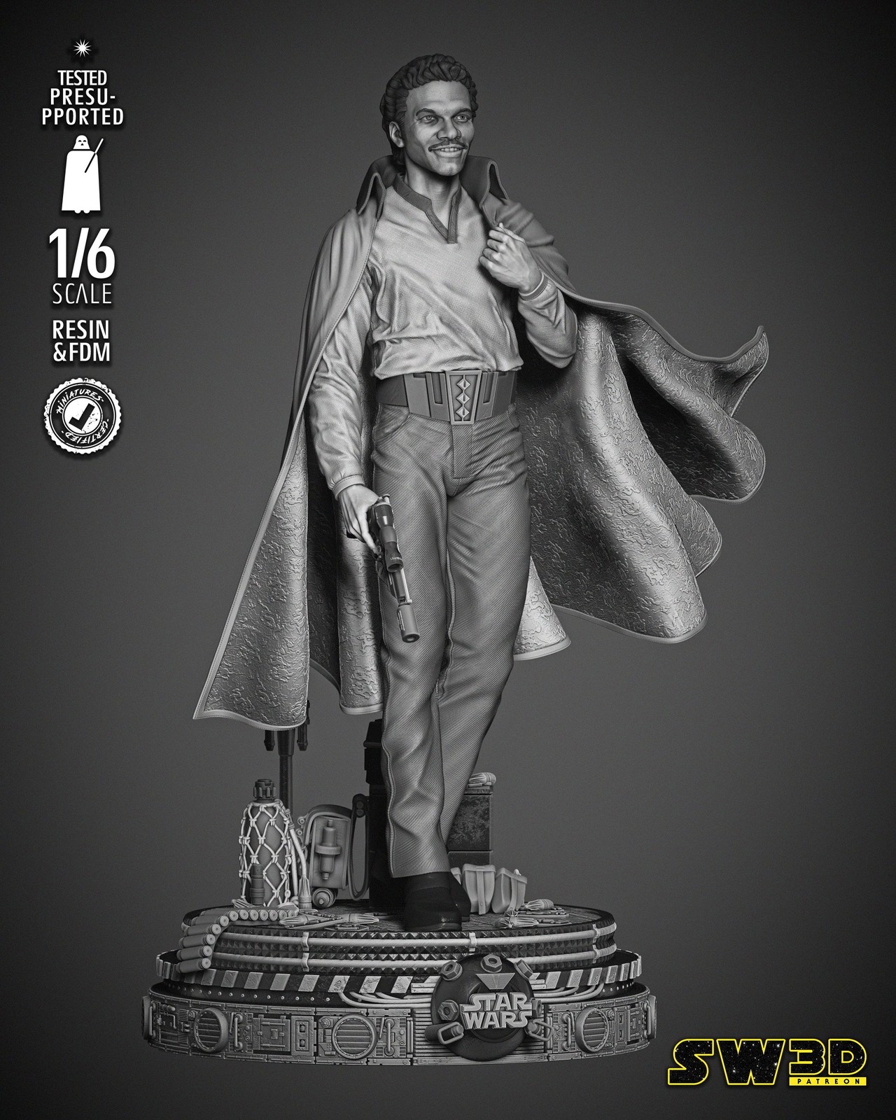 Lando Calrissian Sculpture - Image 2