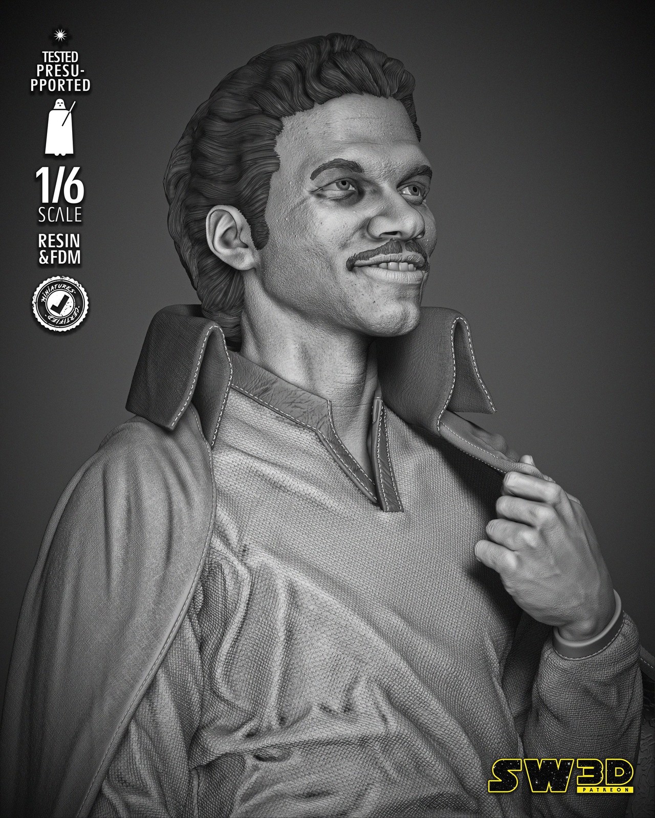 Lando Calrissian Sculpture - Image 5