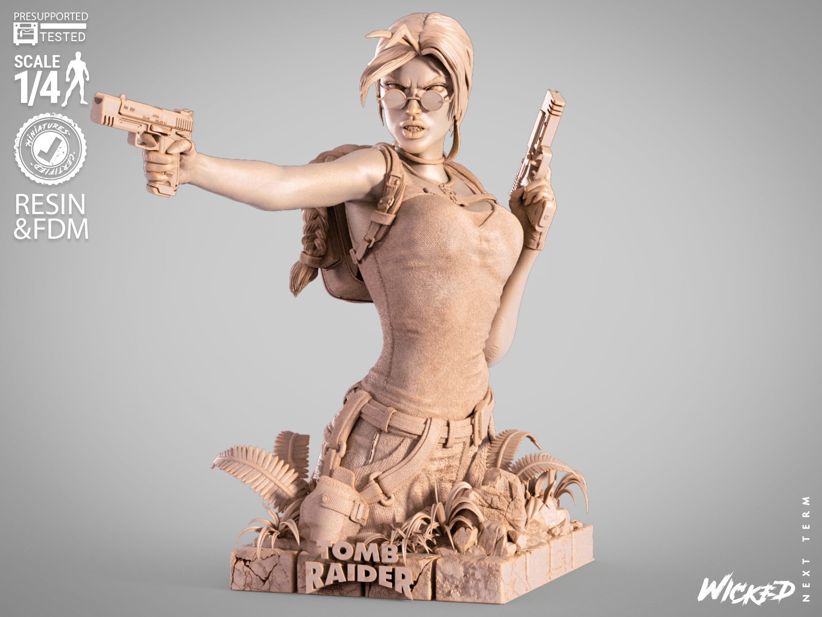 Video Games Lara Croft Bust