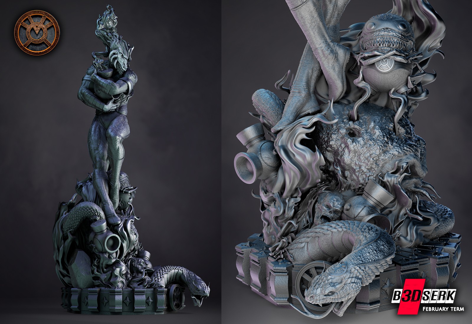 Larfleeze Sculpture 1/6 Scale - Image 2