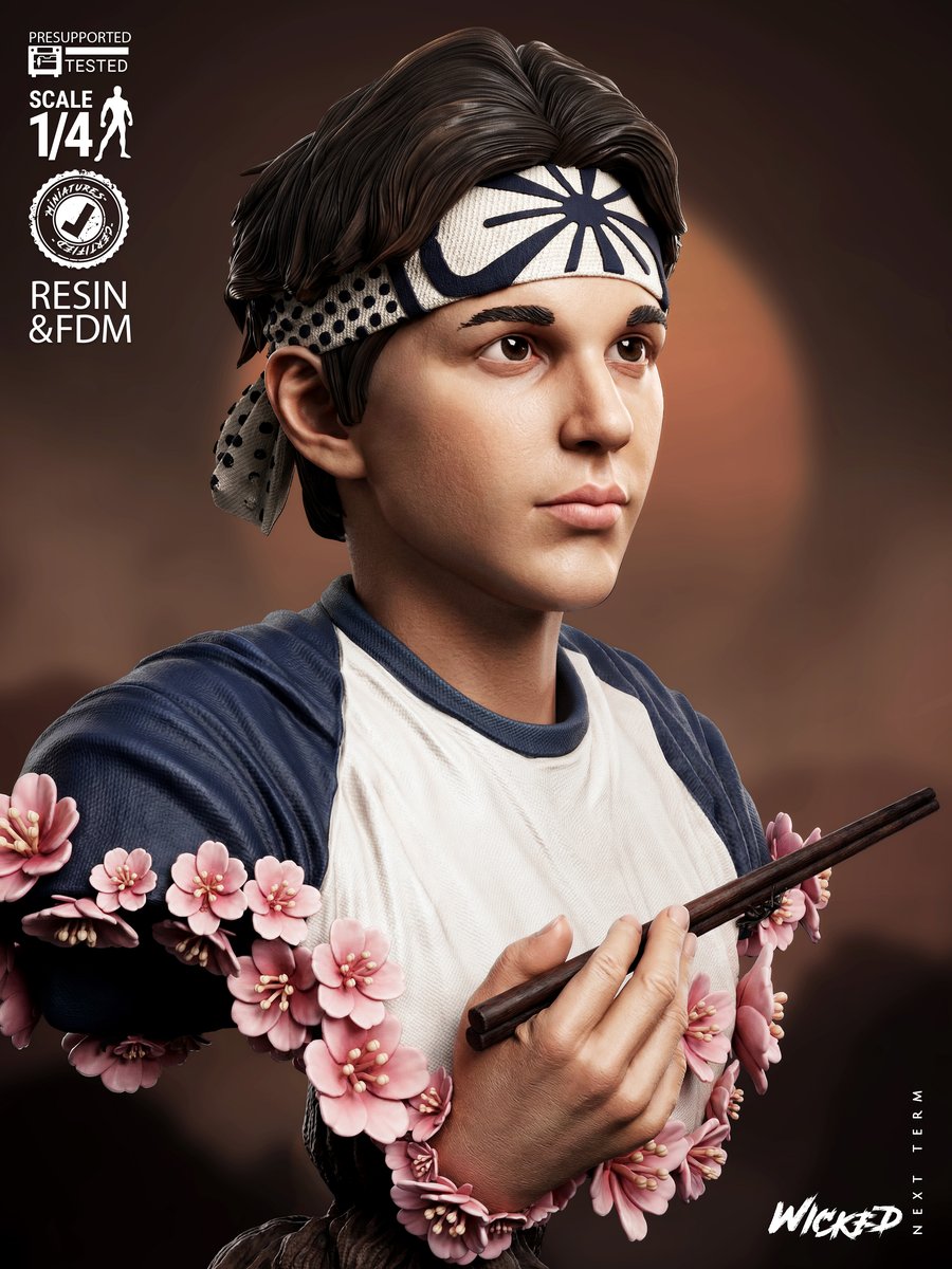 Movies Larusso Portrait Bust - Image 2