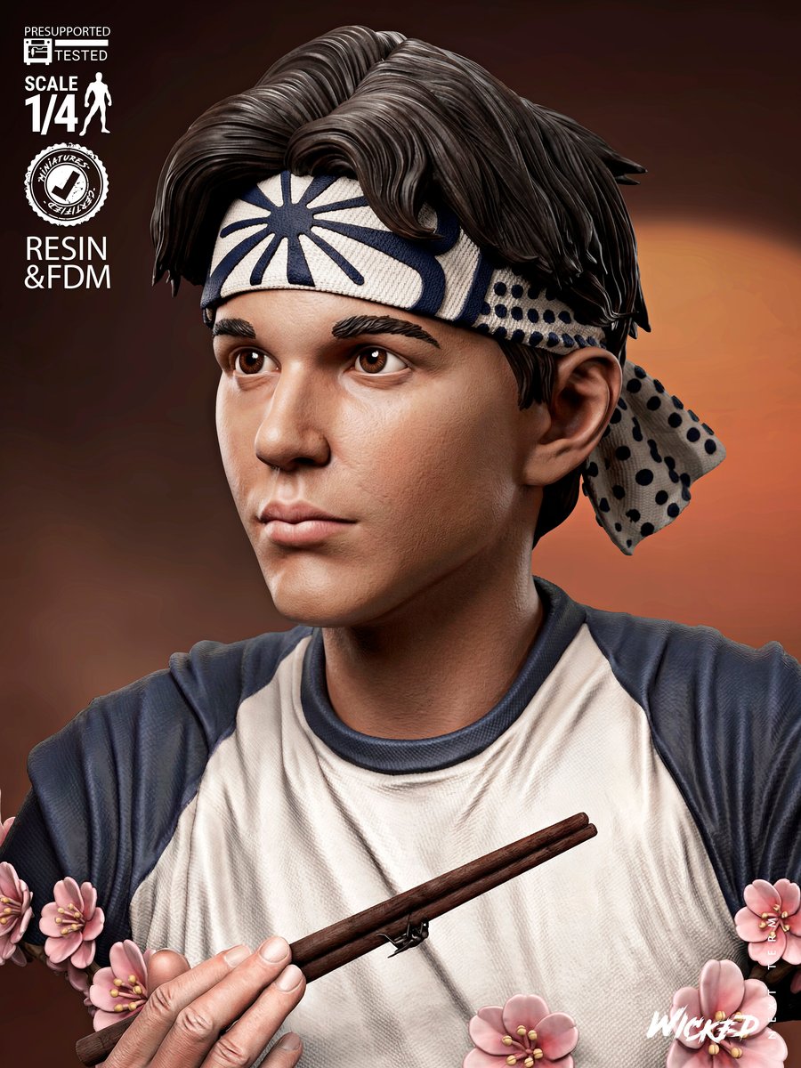 Movies Larusso Portrait Bust - Image 3