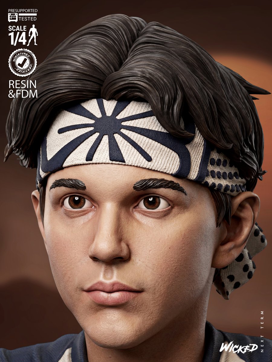 Movies Larusso Portrait Bust - Image 4
