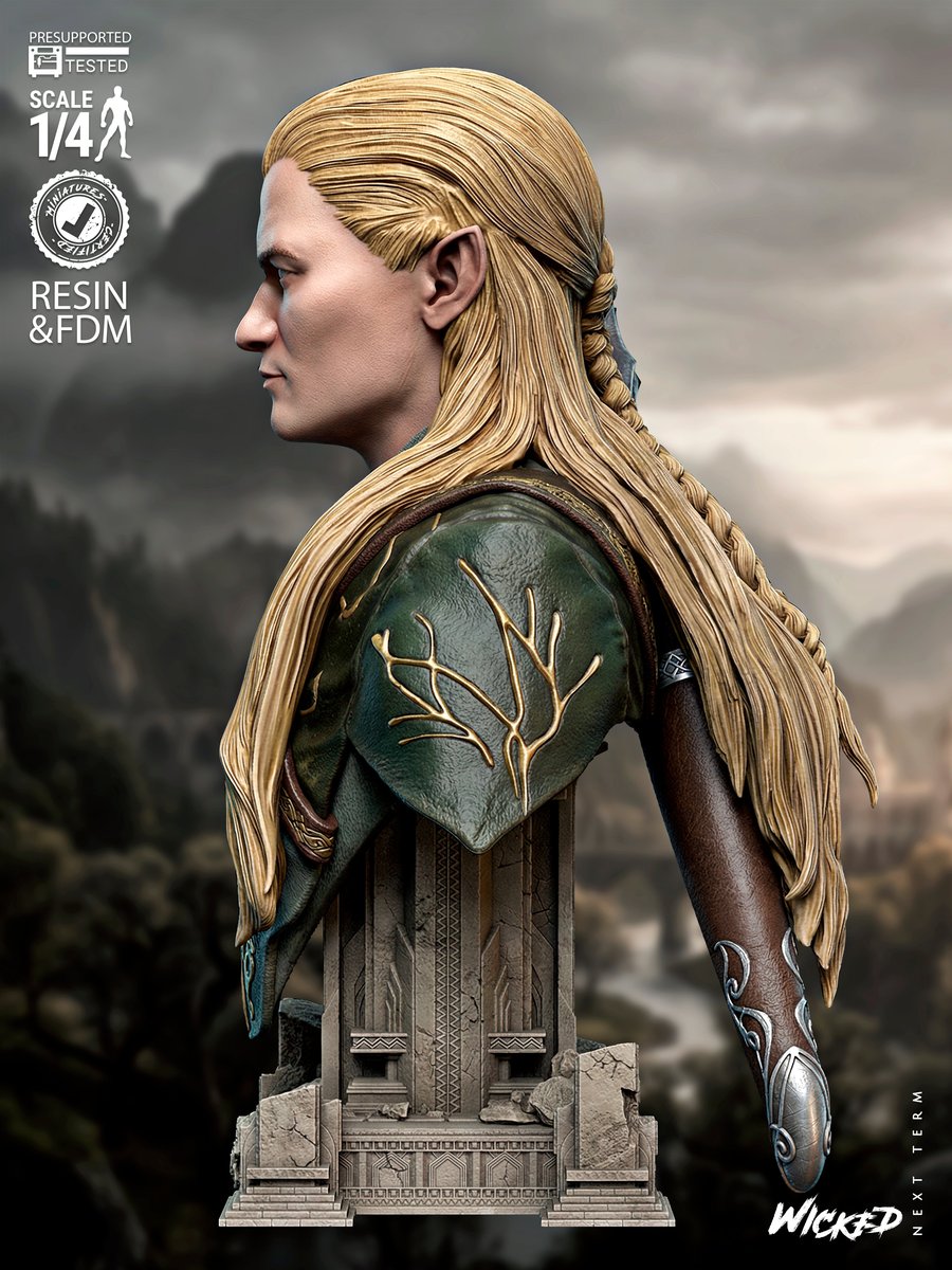 Legolas Portrait Bust - Image 2