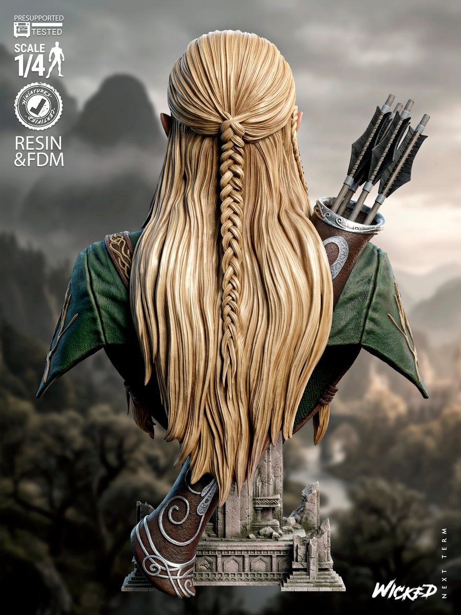 Legolas Portrait Bust - Image 3