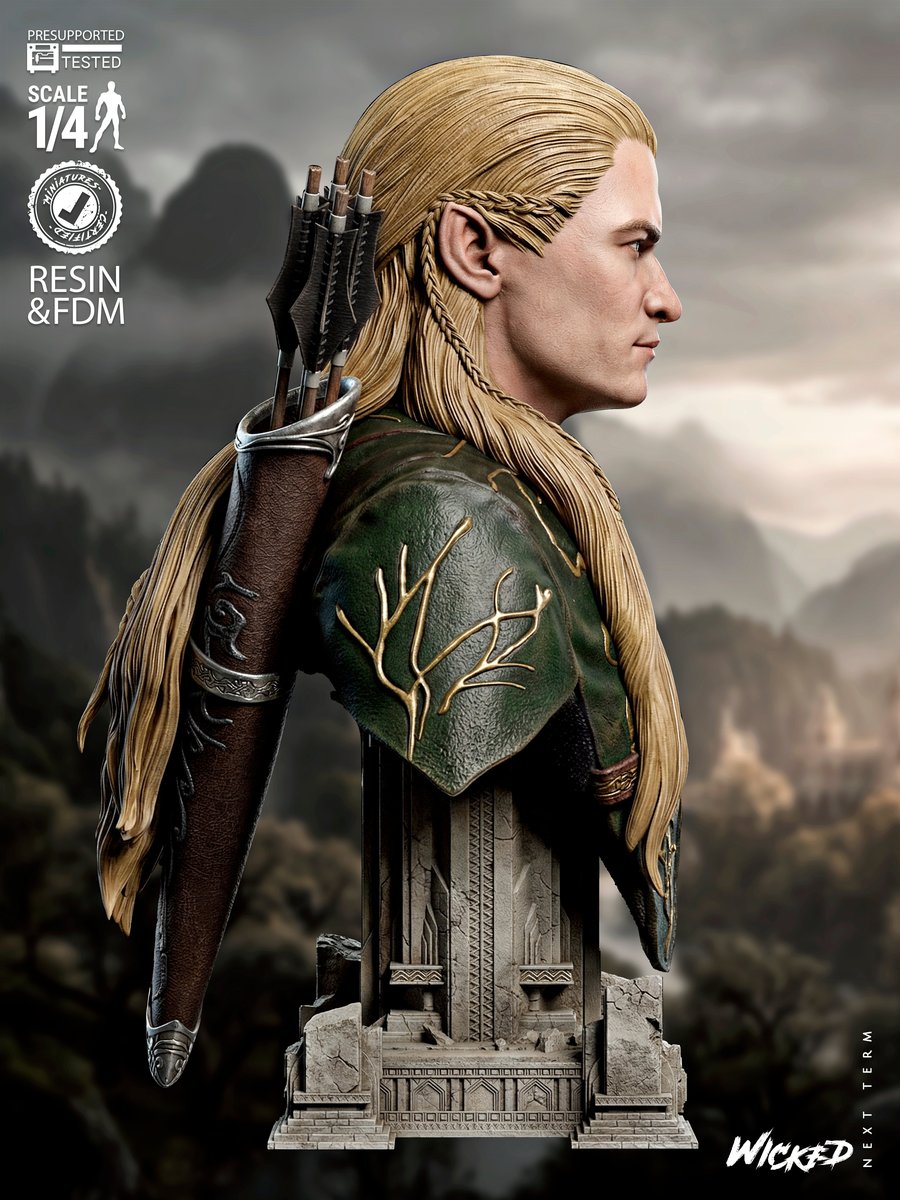 Legolas Portrait Bust - Image 4