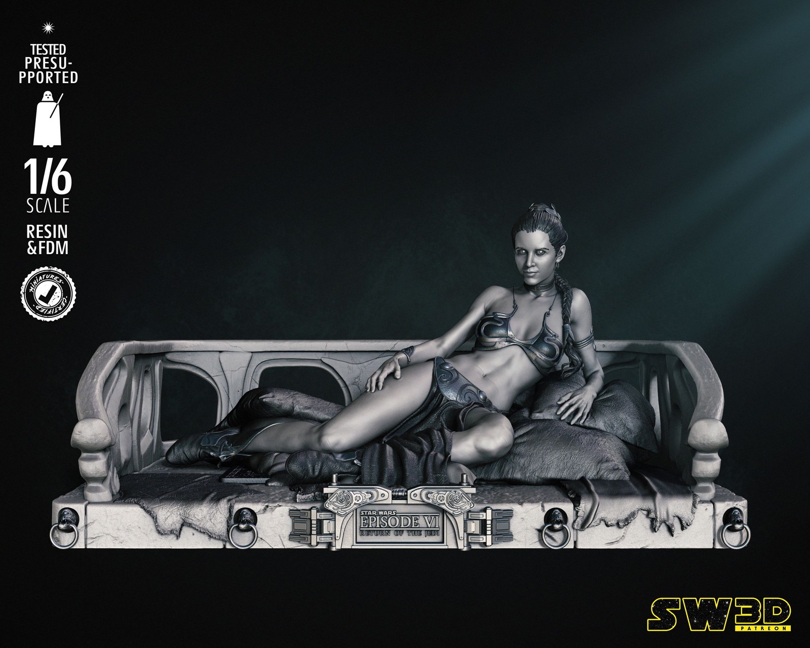 Leia Bikini Sculpture