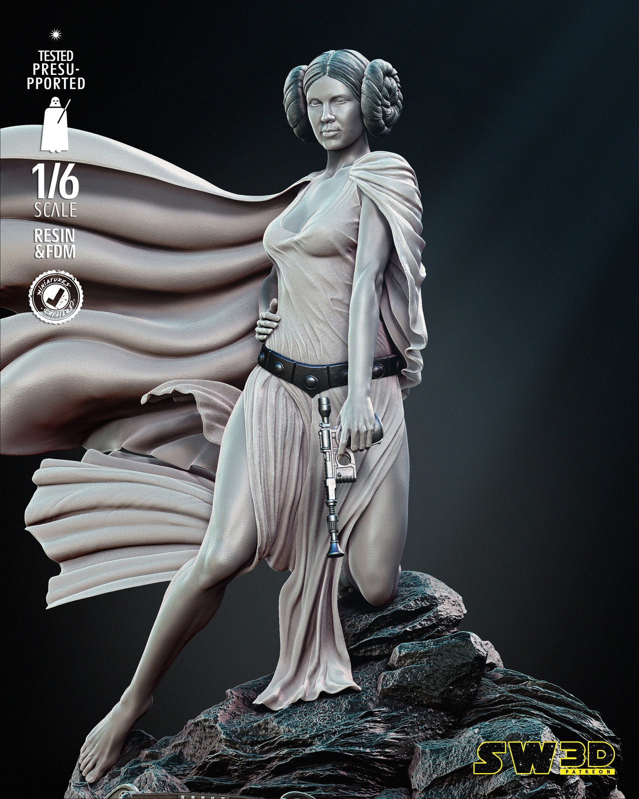 New Hope Leia Sculpture - Image 3