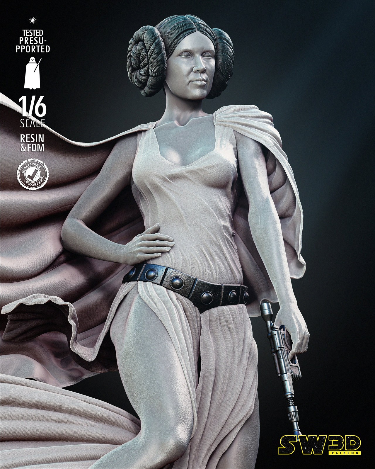 New Hope Leia Sculpture - Image 4