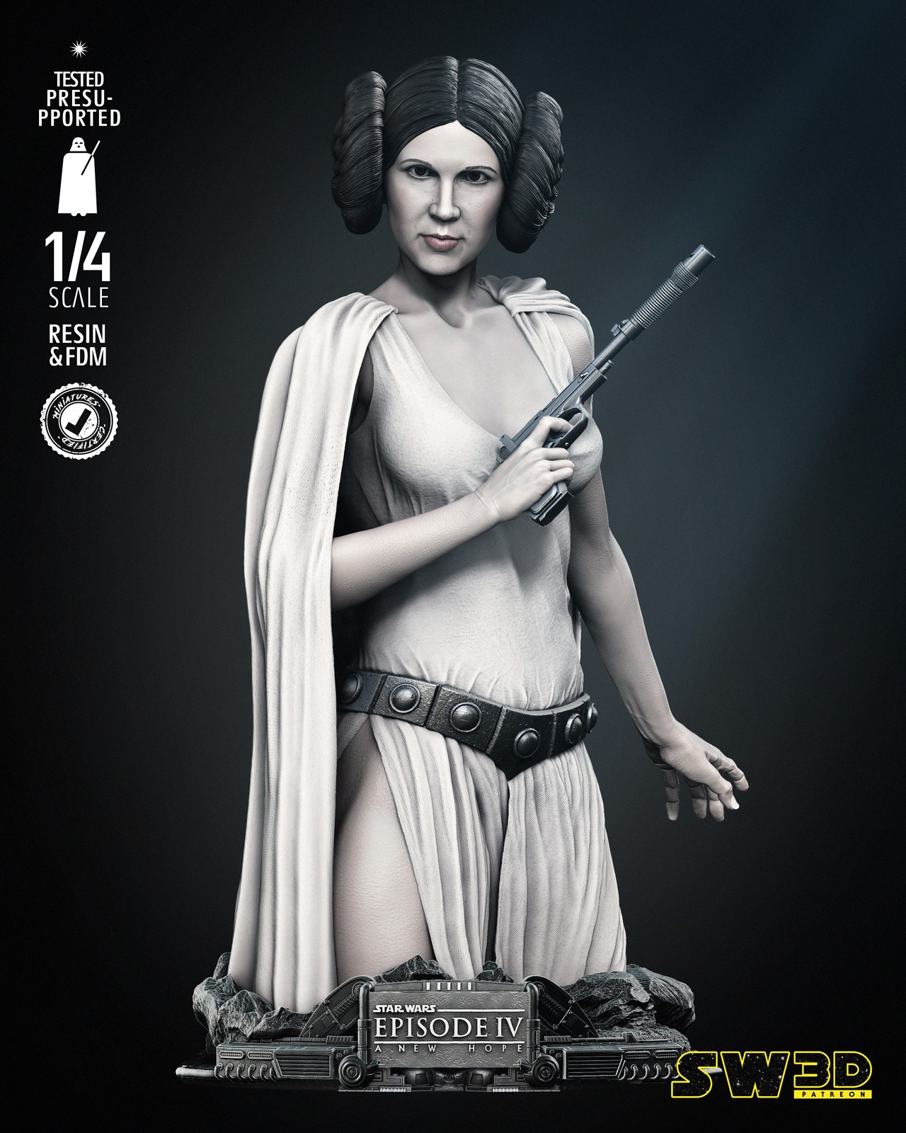 Leia Organa A New Hope - Bust (Star Wars)