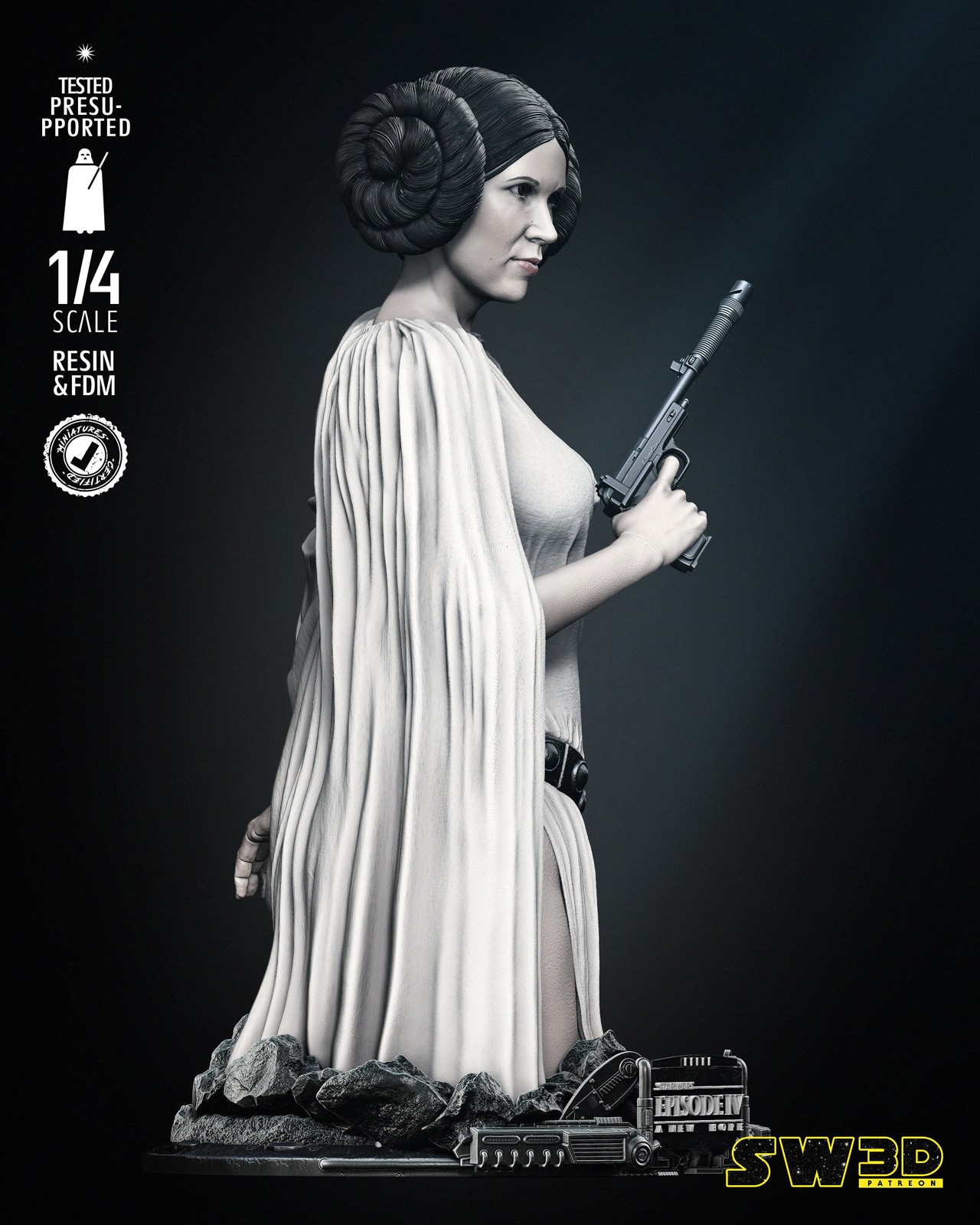 New Hope Leia Bust - Image 2