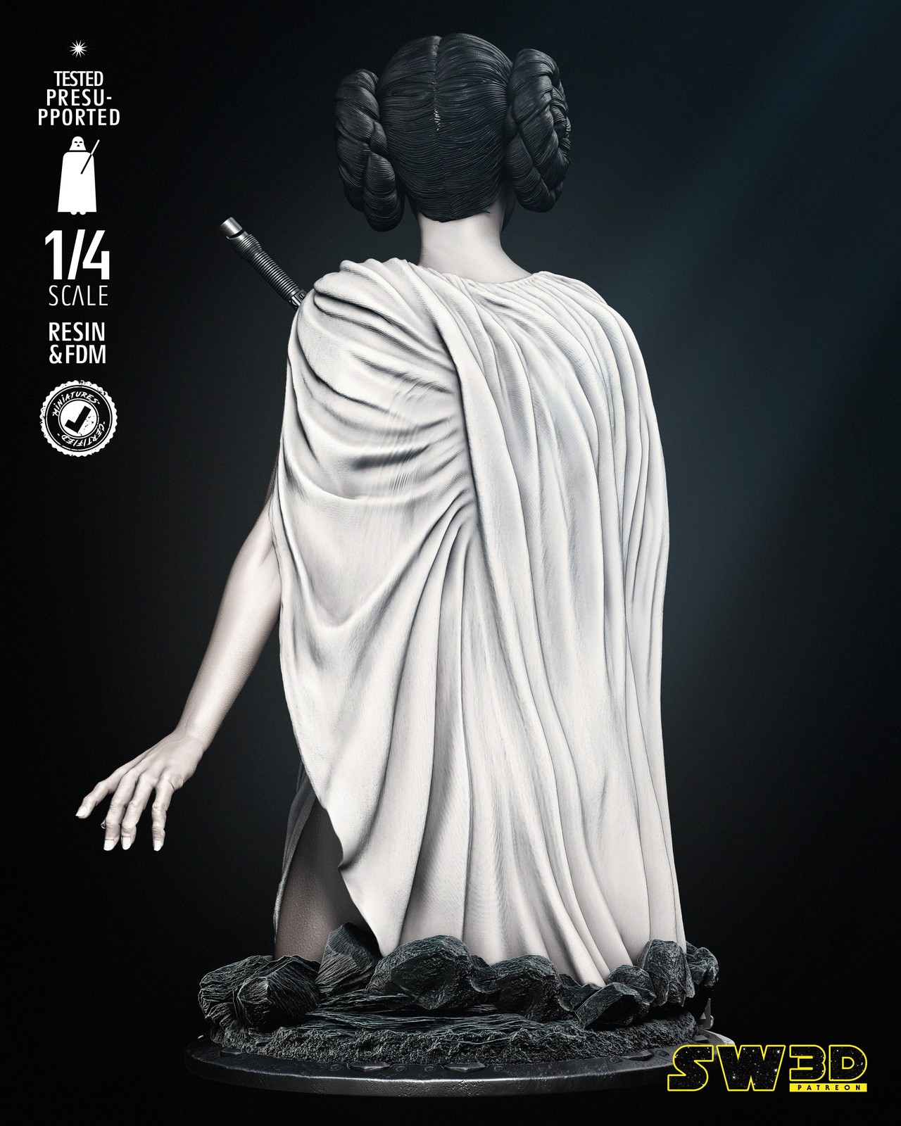 New Hope Leia Bust - Image 4