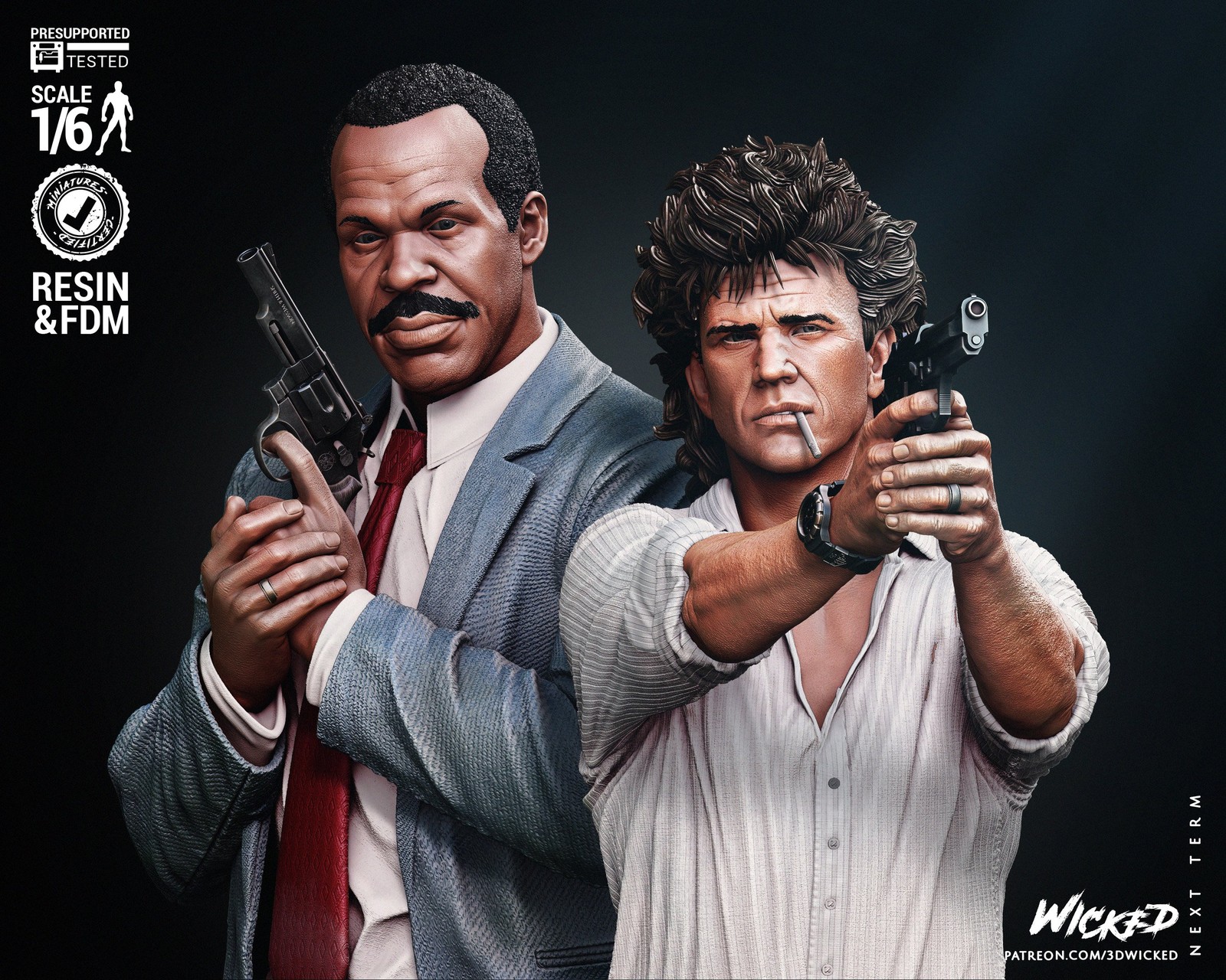 Movies Lethal Weapon Diorama - Image 3