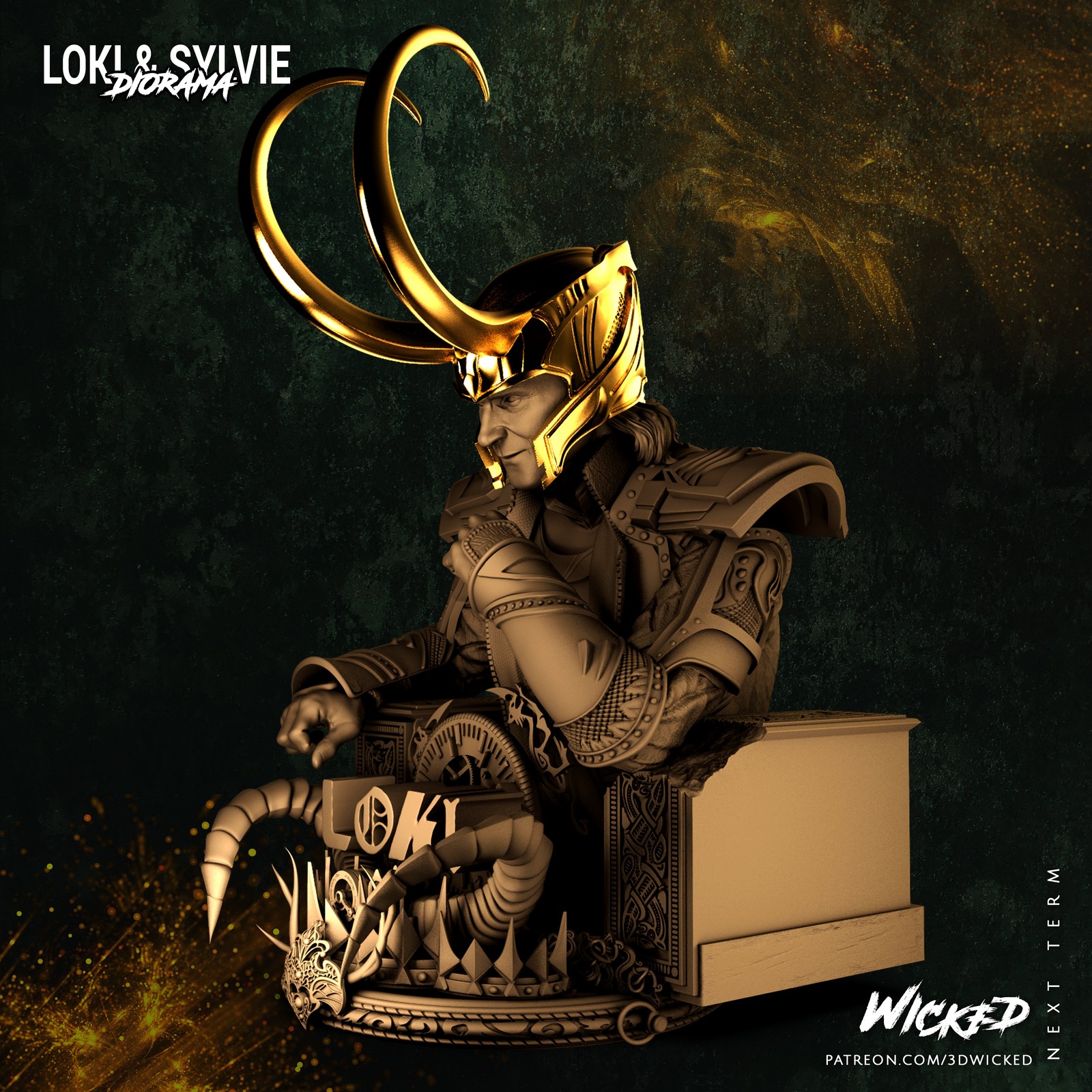 Marvel Loki Bust - Image 2