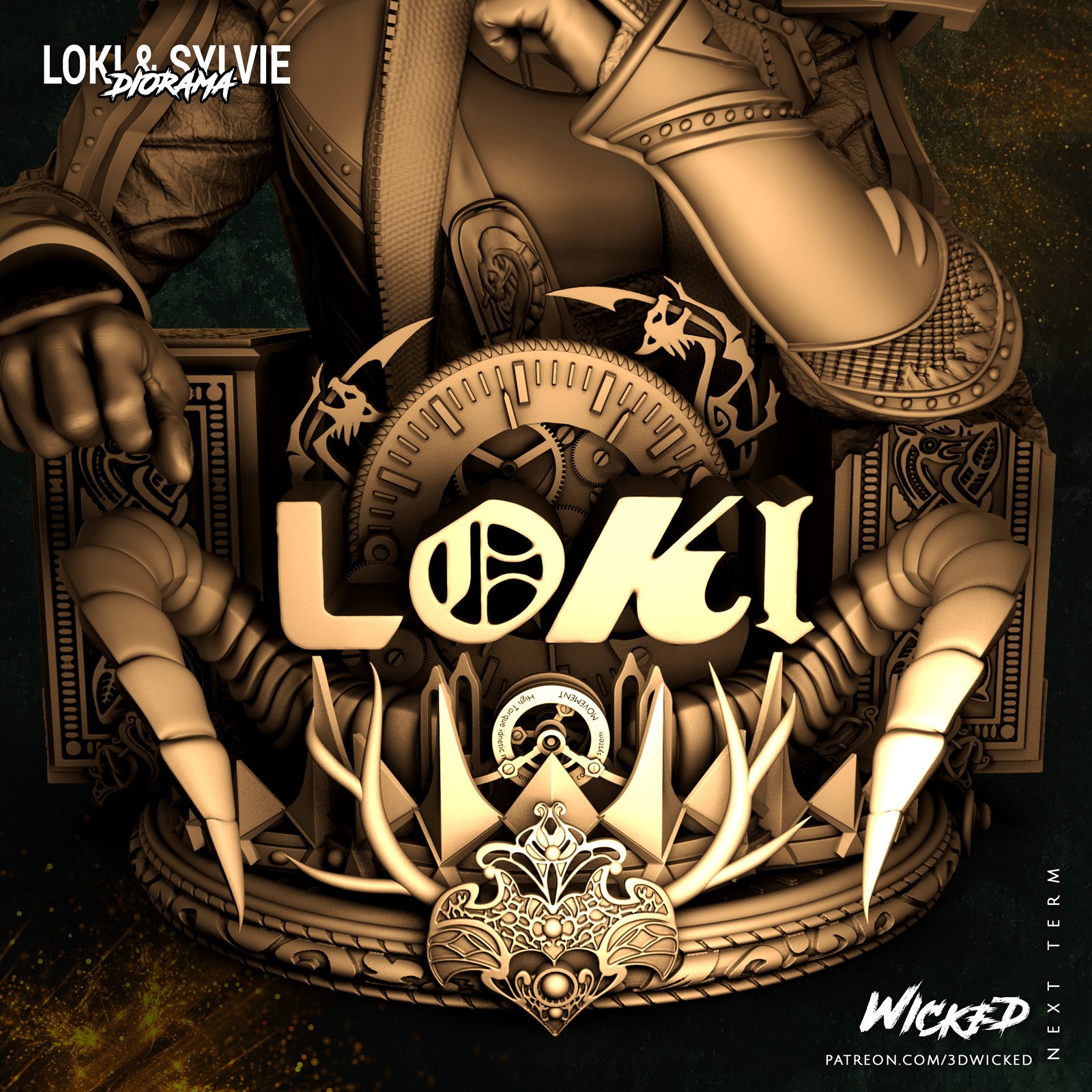 Marvel Loki Bust - Image 5