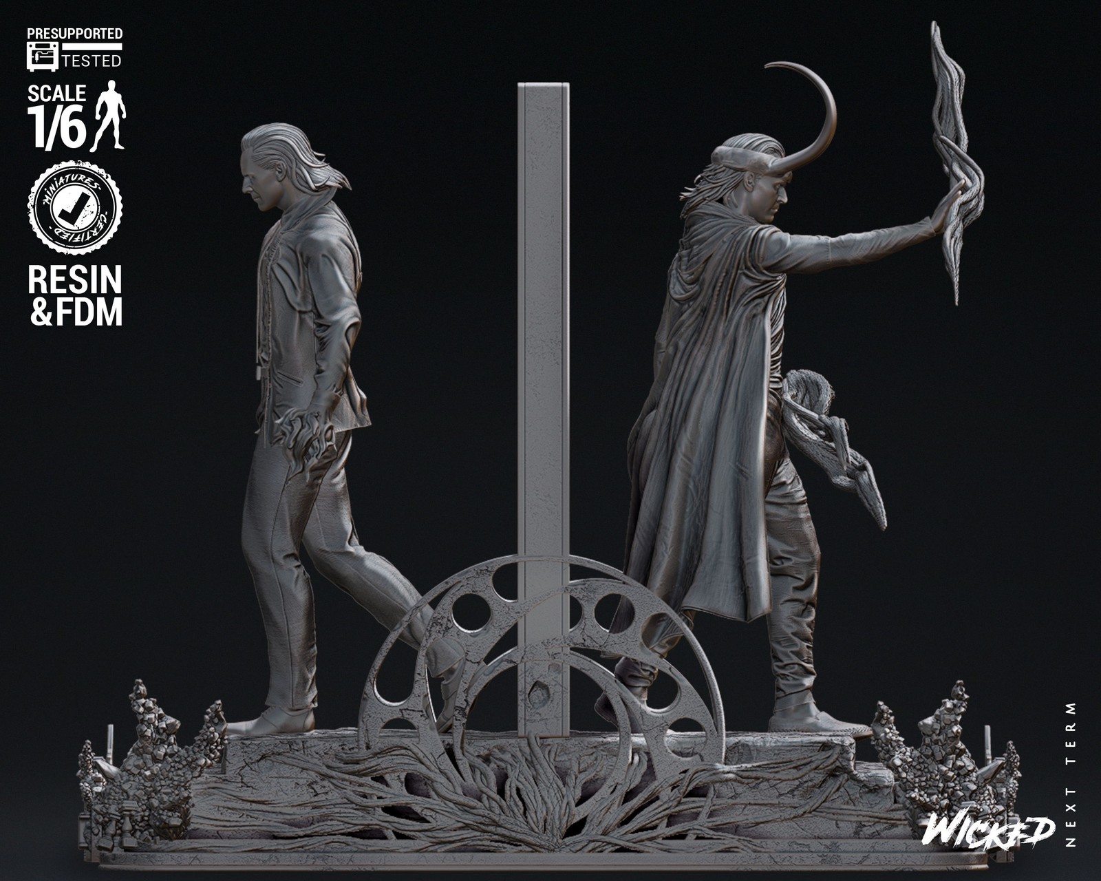 Marvel Loki Season 2 Diorama Sculpture - Image 2