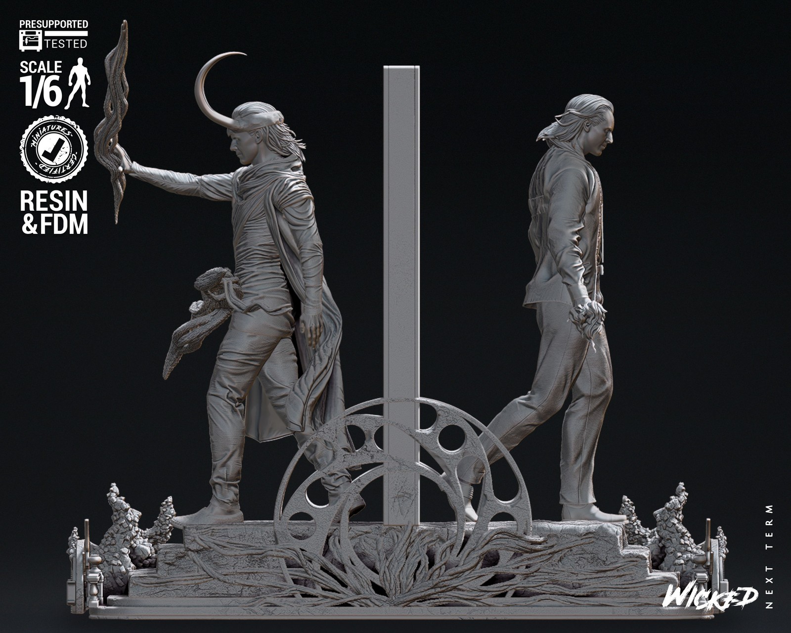 Marvel Loki Season 2 Diorama Sculpture - Image 3