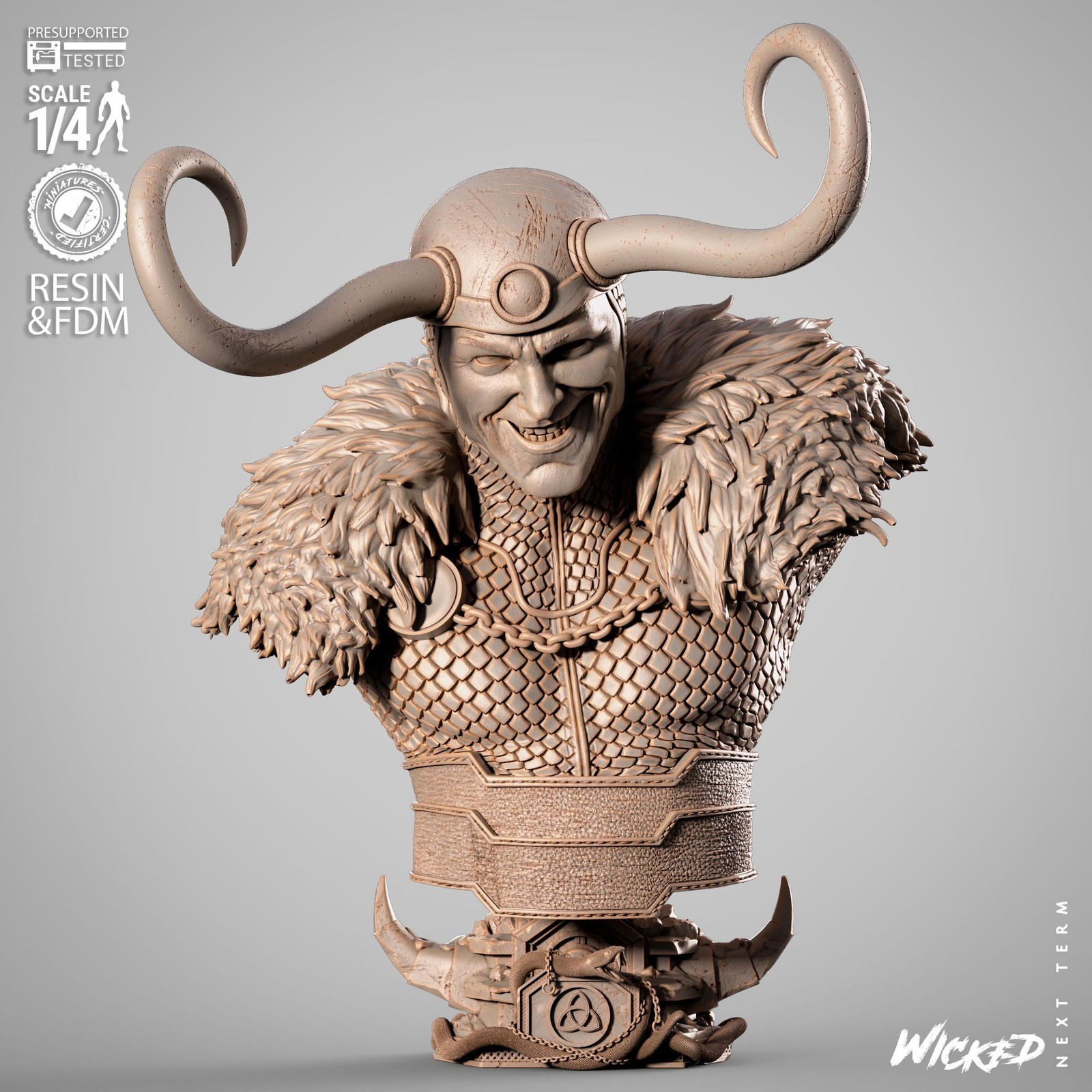 Marvel Loki 2025 Portrait Bust