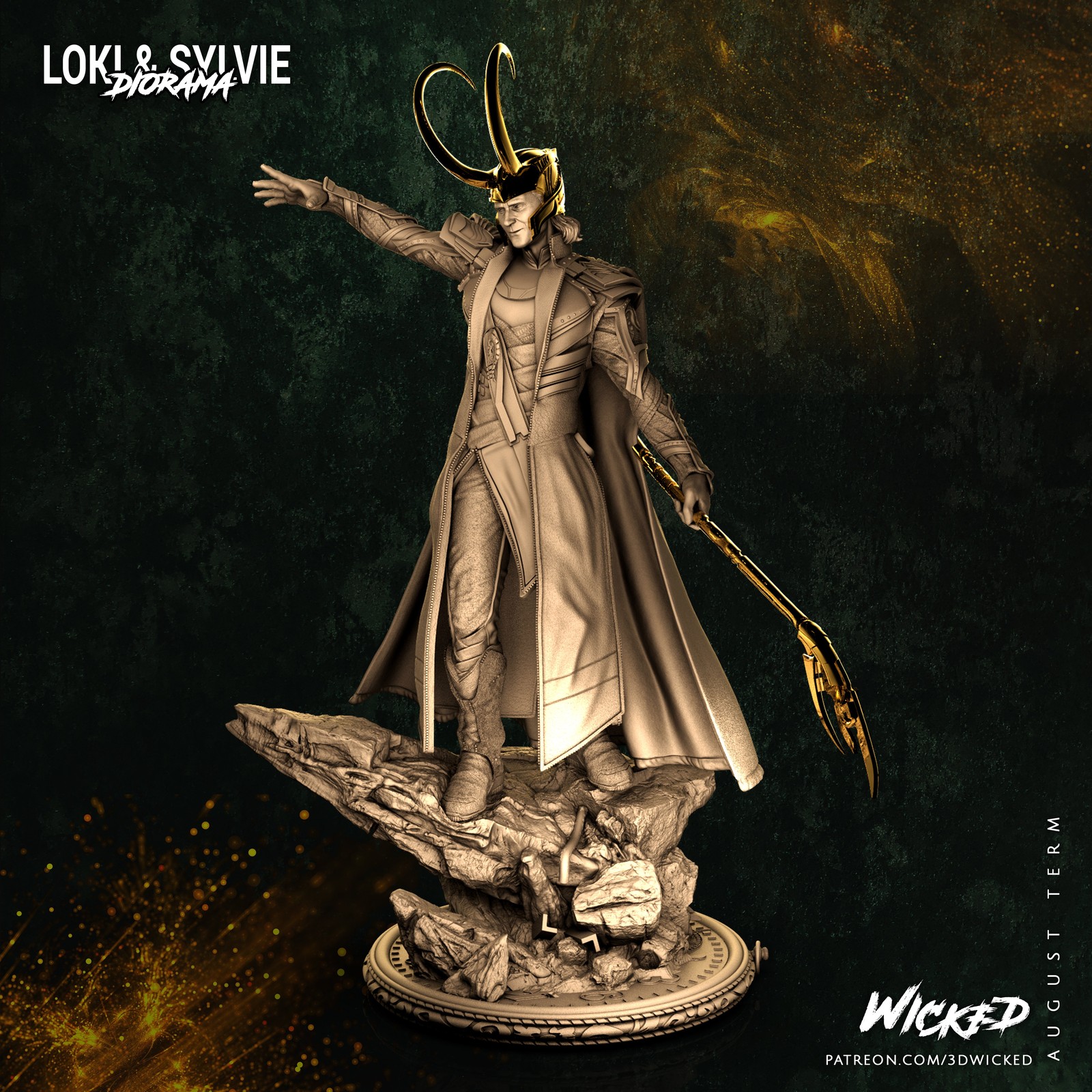 Marvel Loki Sculpture