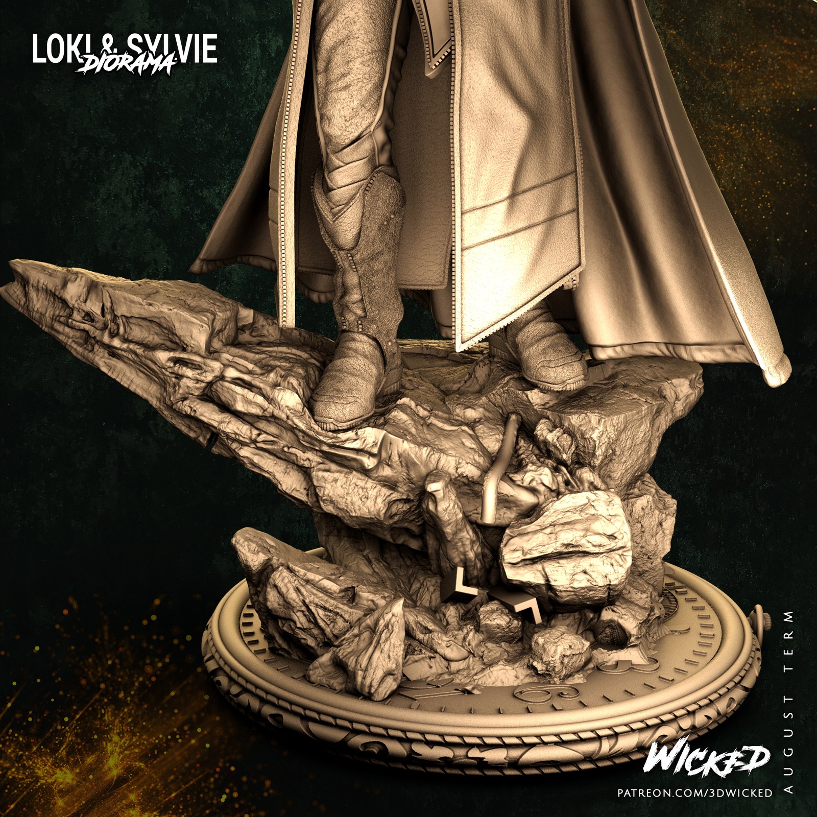 Marvel Loki Sculpture - Image 4