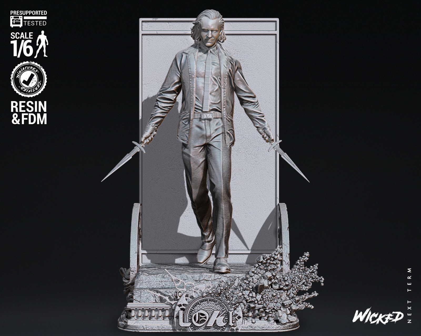 Marvel Loki Variant Sculpture - Image 2