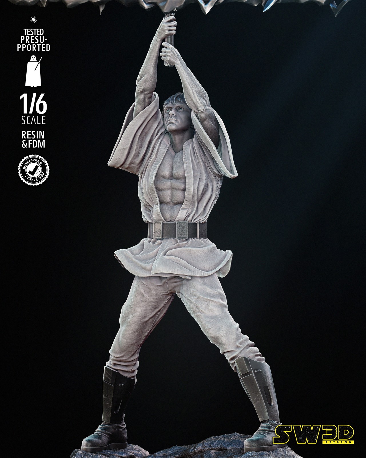 New Hope Luke Skywalker Sculpture - Image 2