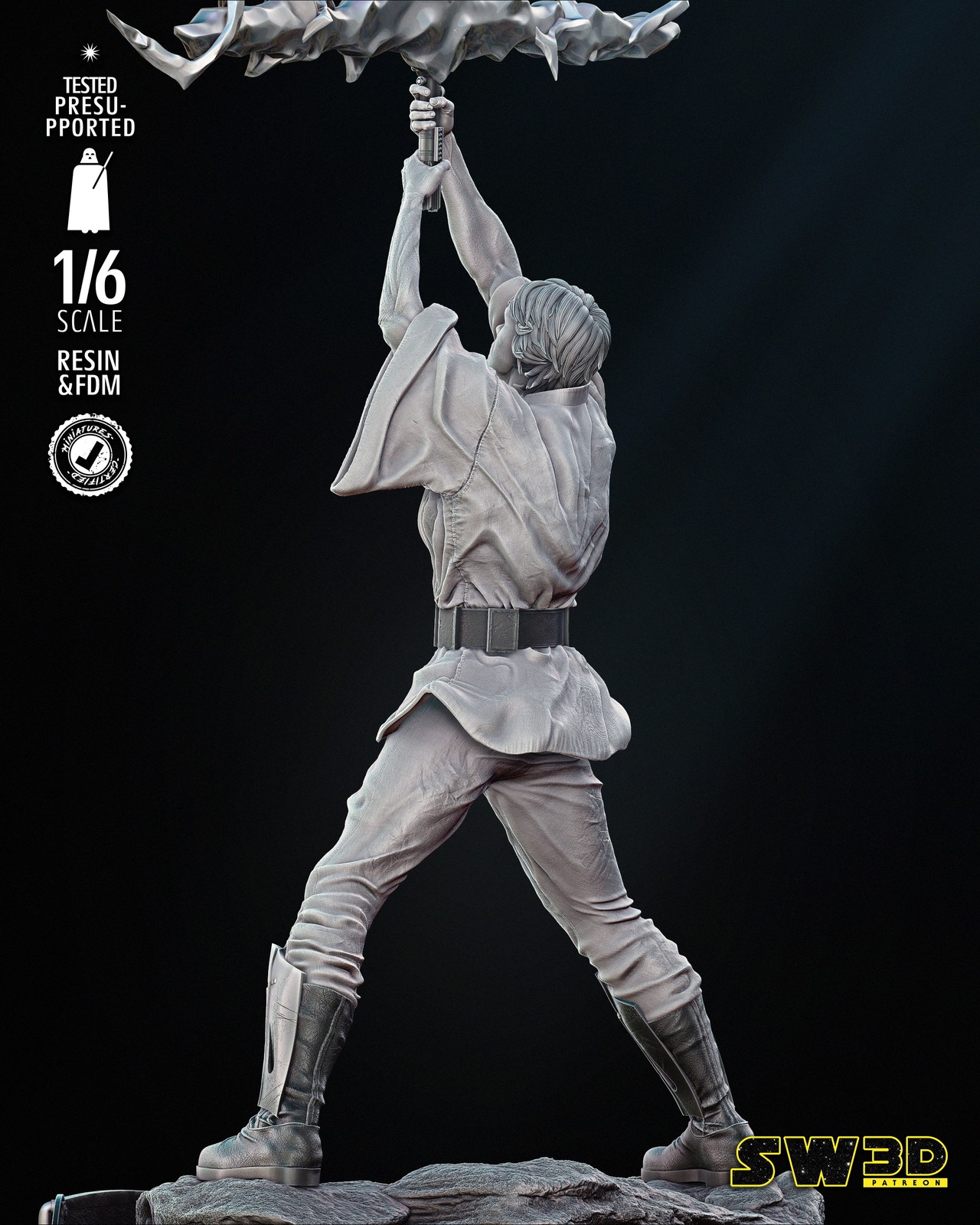 New Hope Luke Skywalker Sculpture - Image 3