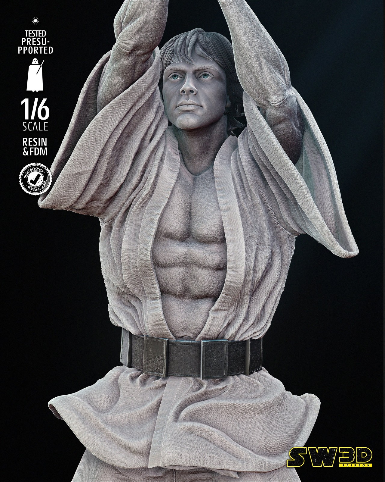 New Hope Luke Skywalker Sculpture - Image 4