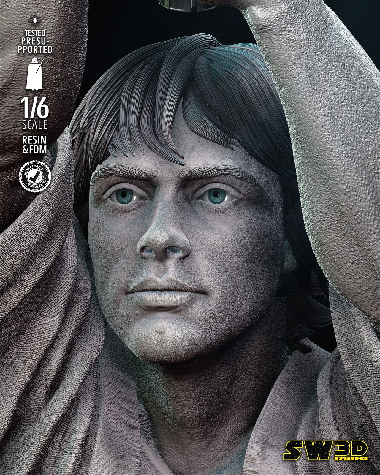 New Hope Luke Skywalker Sculpture - Image 5