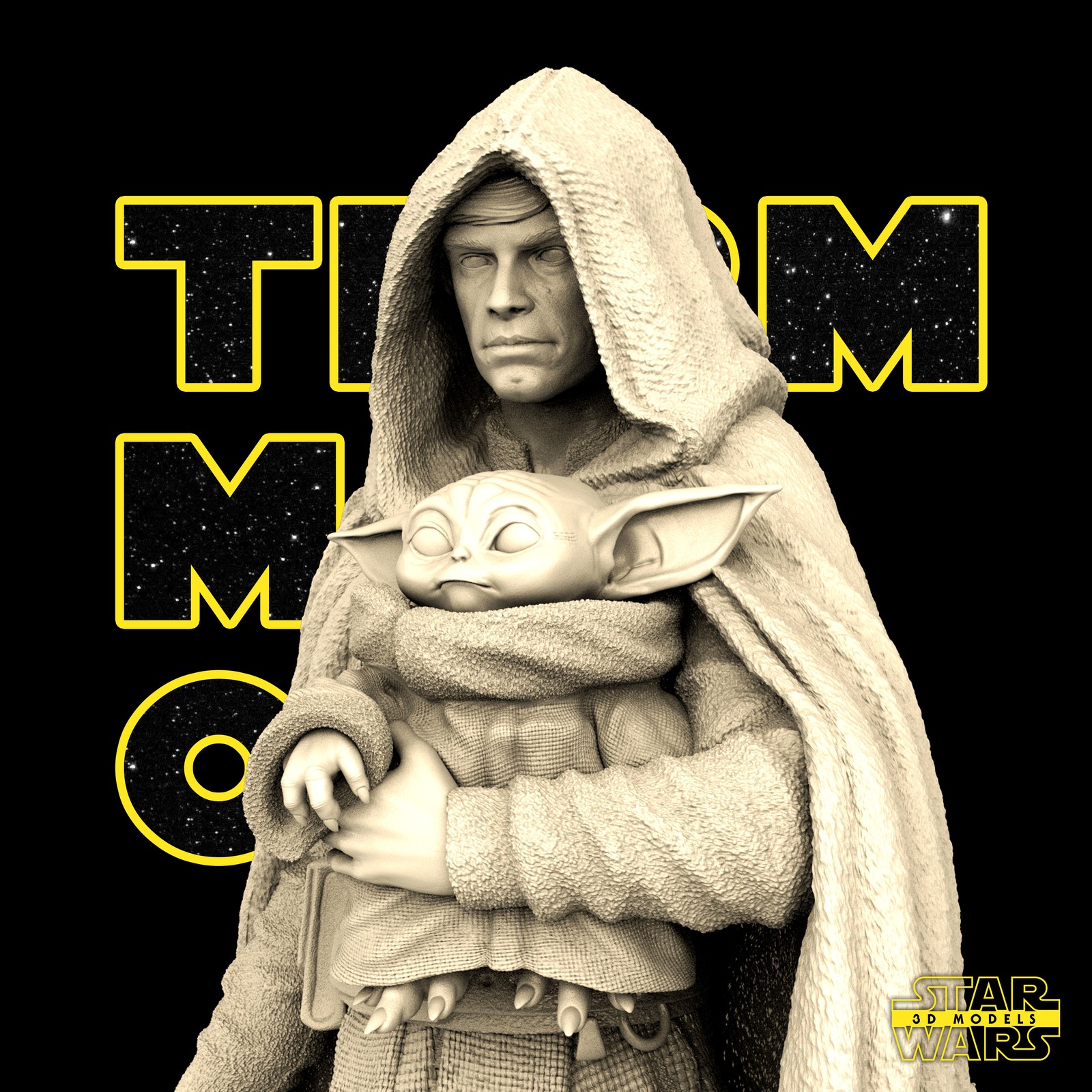 Luke Skywalker Sculpture - Image 5