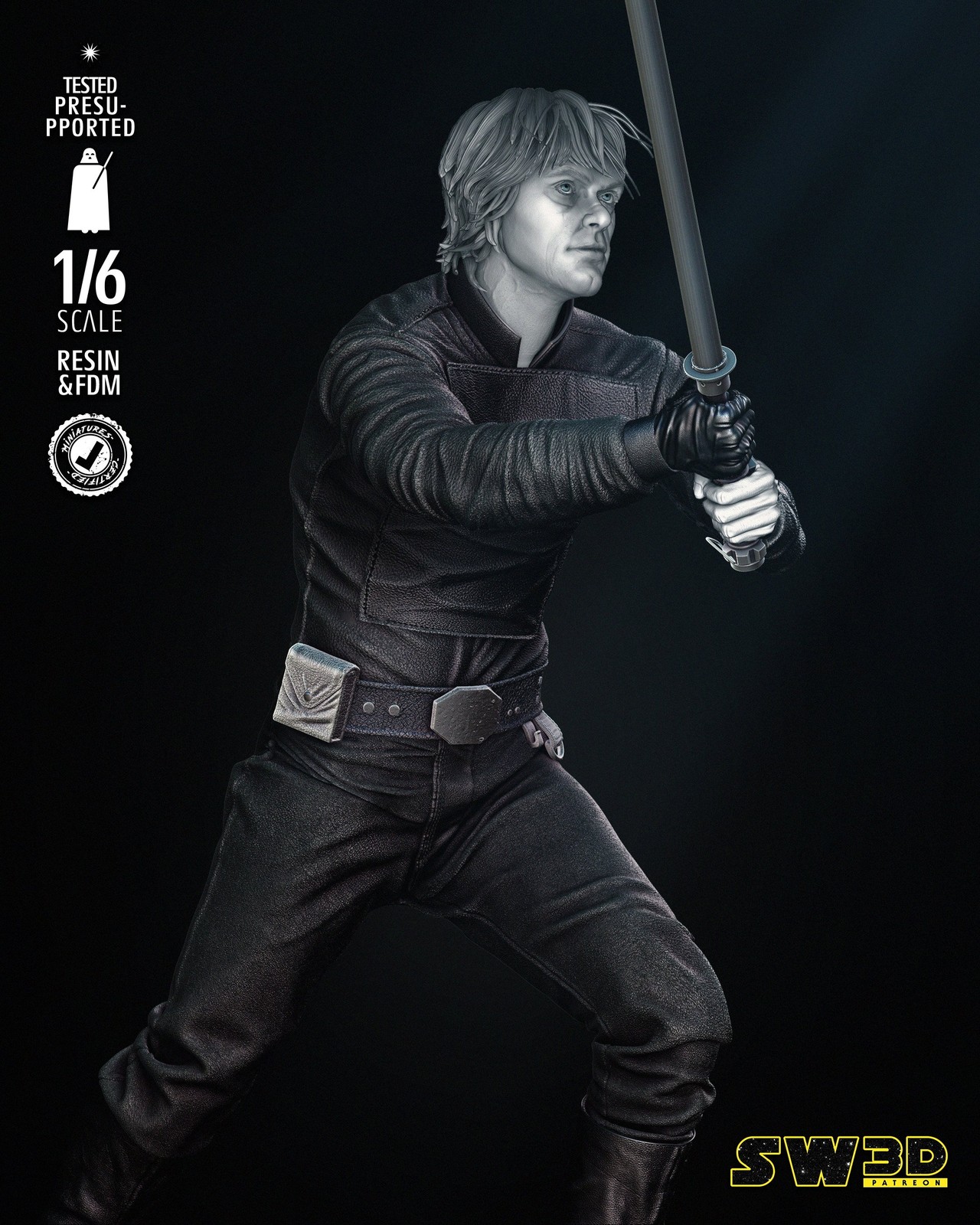 Luke Return of Jedi Sculpture - Image 3