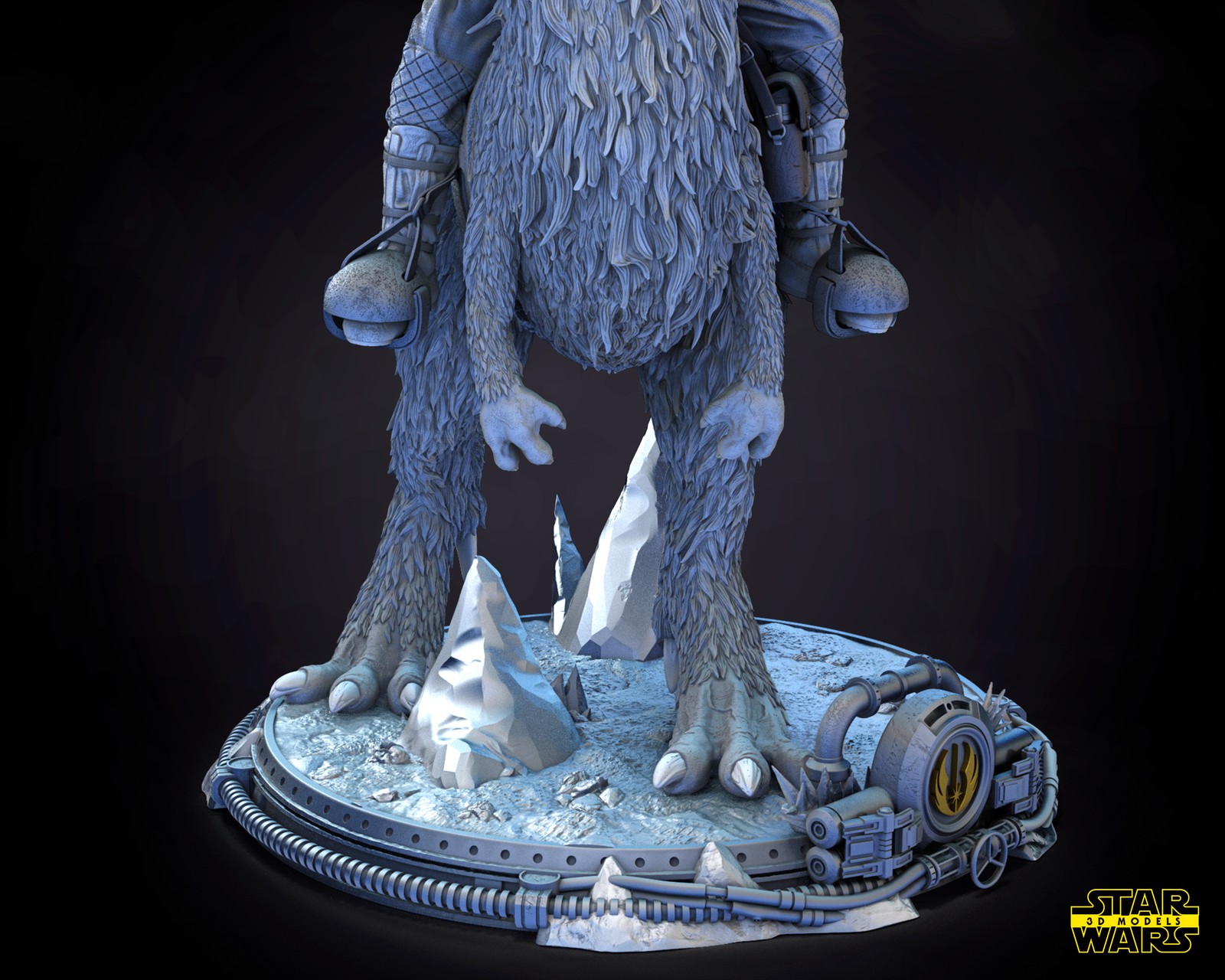 Luke Skywalker Snowsuit Sculpture - Image 4