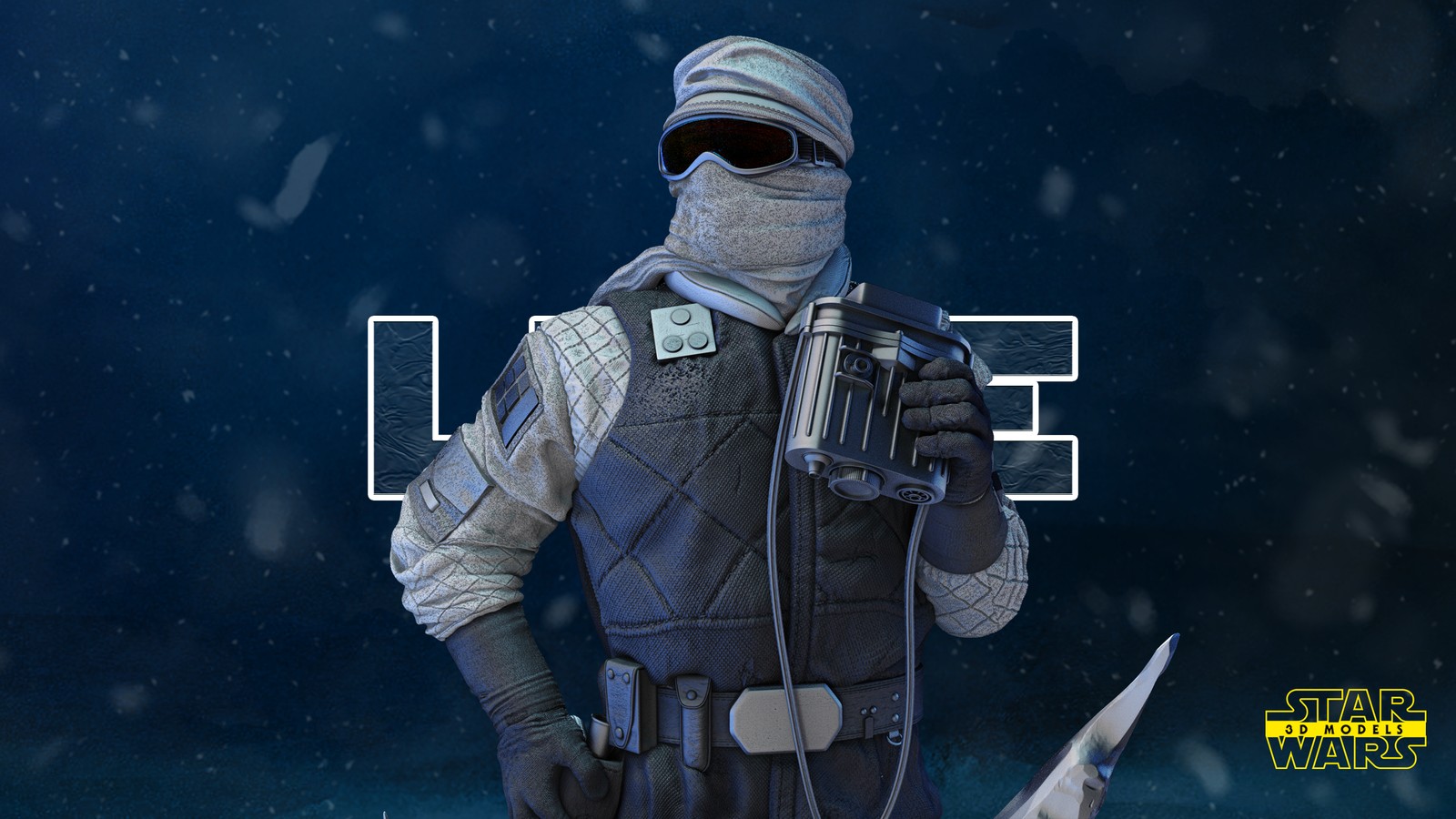 Luke Skywalker Hoth - Bust (Star Wars)