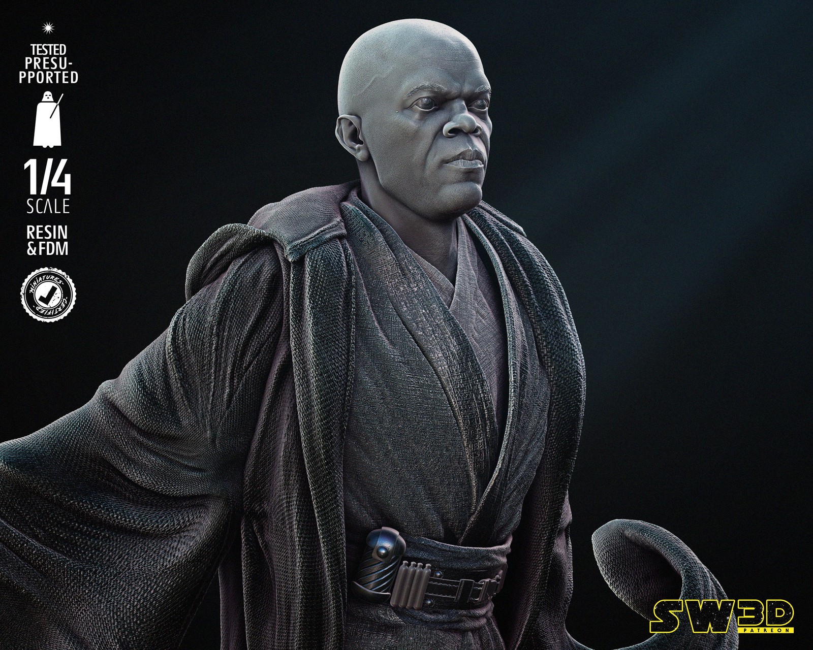 Mace Windu 2024 Bust - Image 2