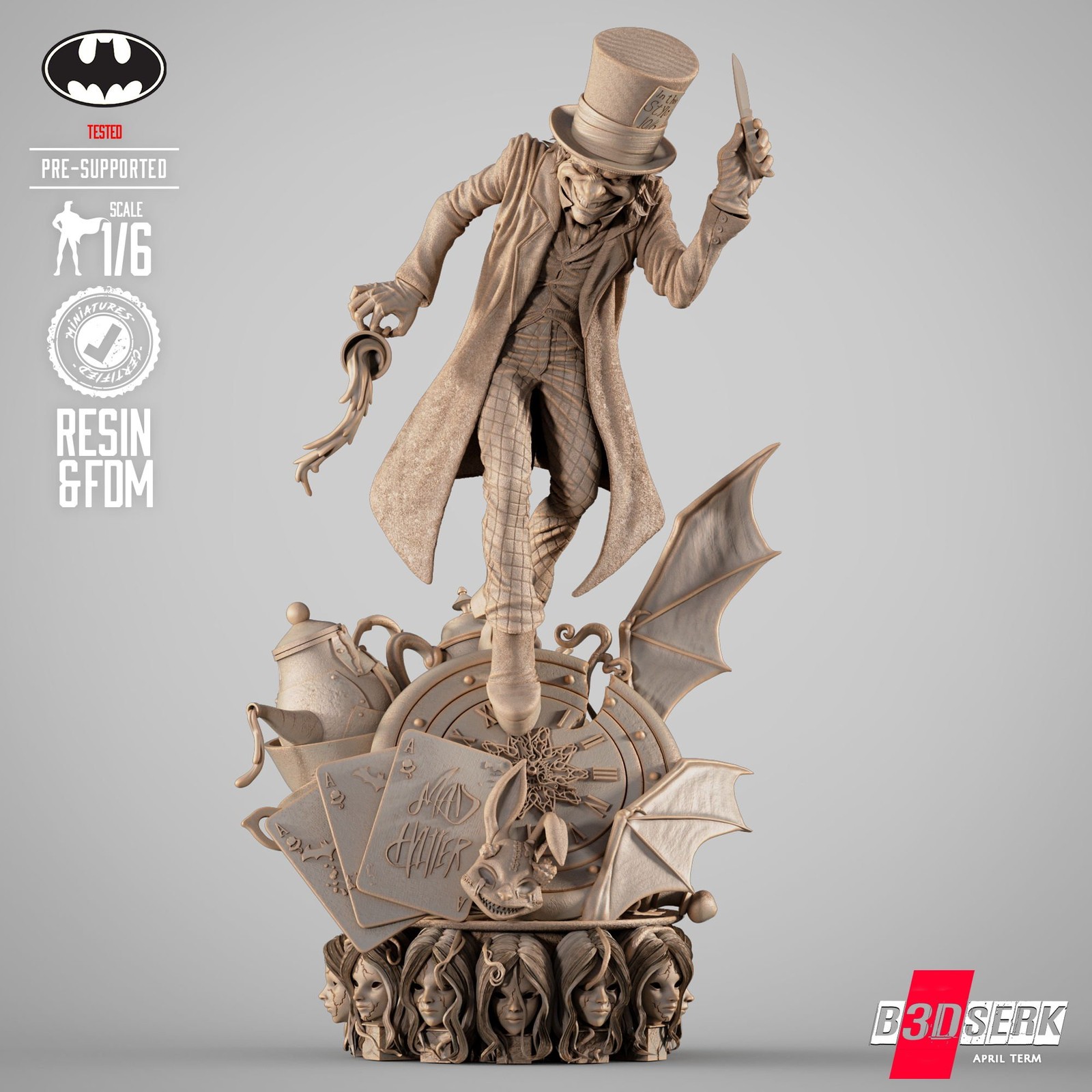 Mad Hatter Sculpture