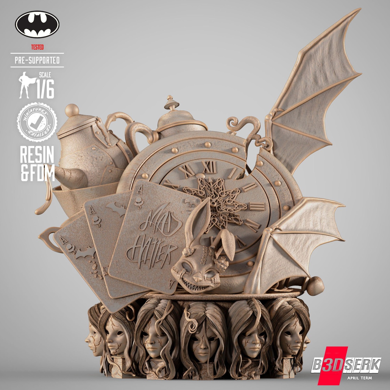 Mad Hatter Sculpture - Image 4