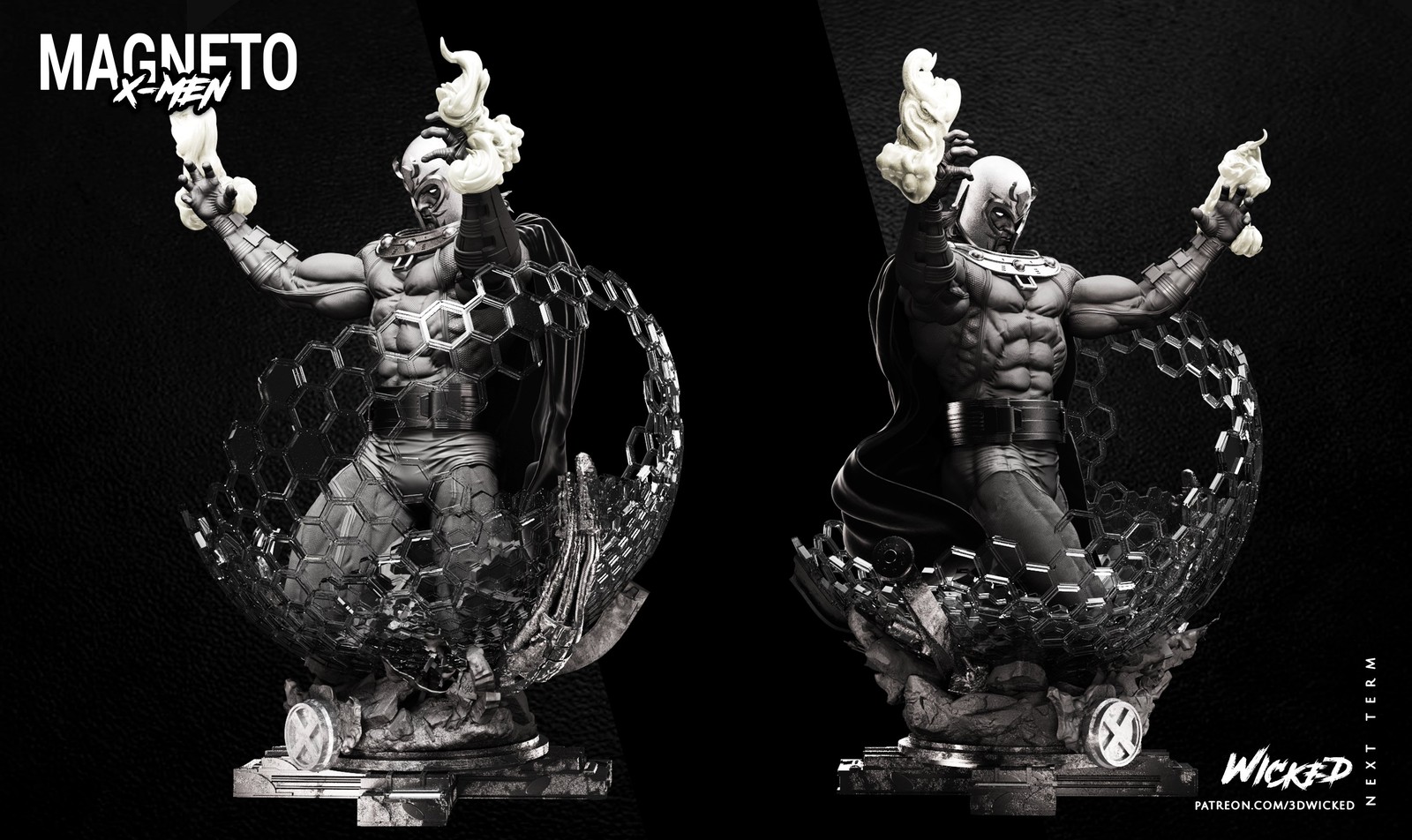 Magneto Bust - Image 3