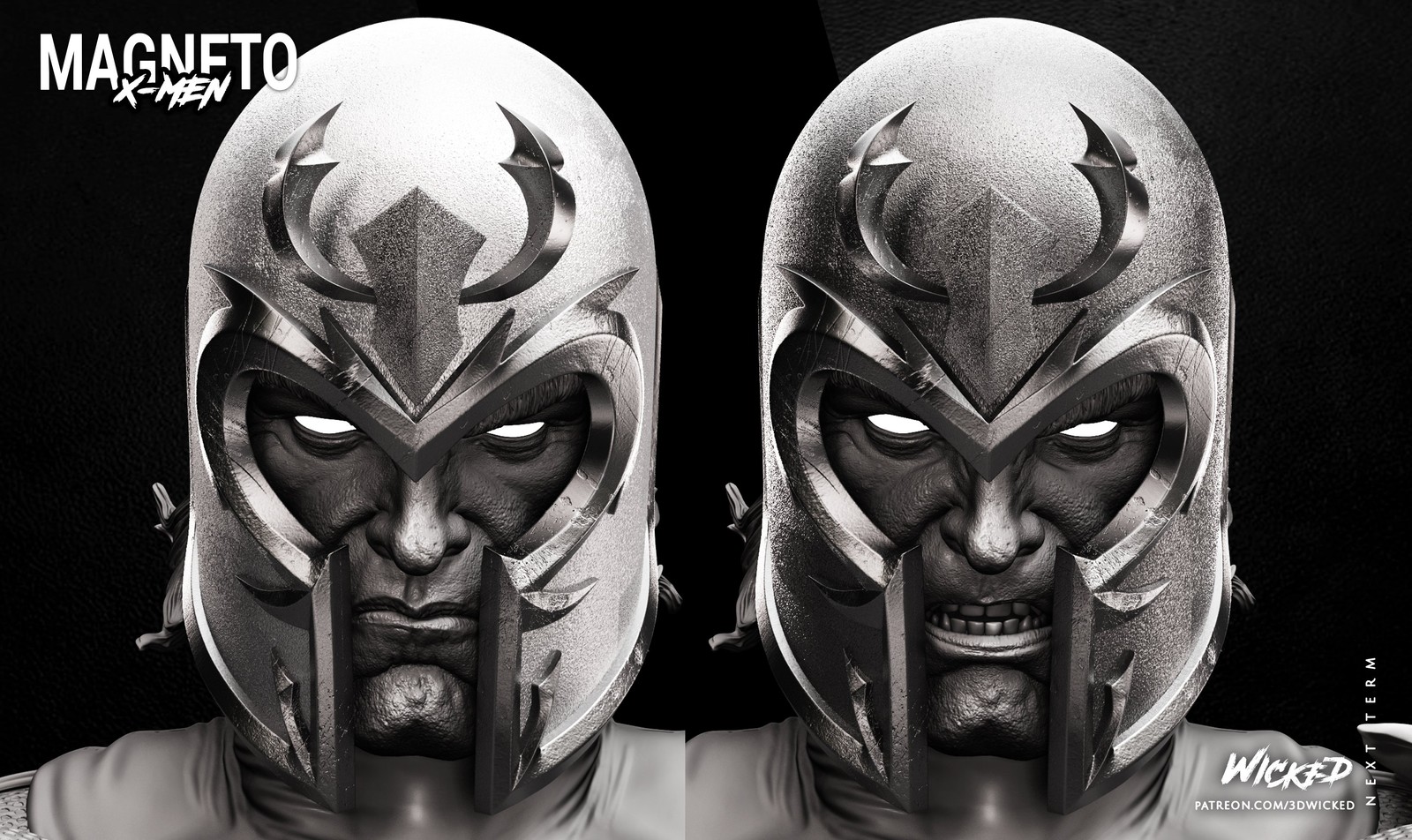 Magneto Helmet 1:1 scale