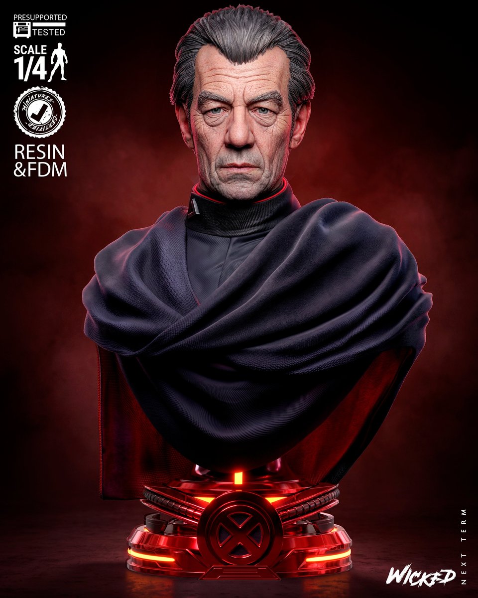 Marvel June 2026 Term Magneto Portrait Bust - Image 2