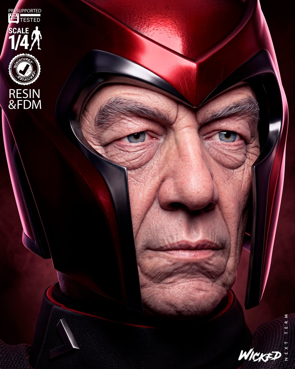 Marvel June 2026 Term Magneto Portrait Bust - Image 4