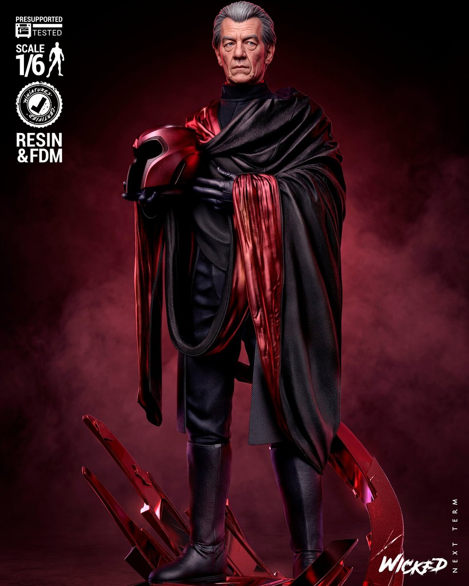 Marvel Magneto Sculpture - Image 4