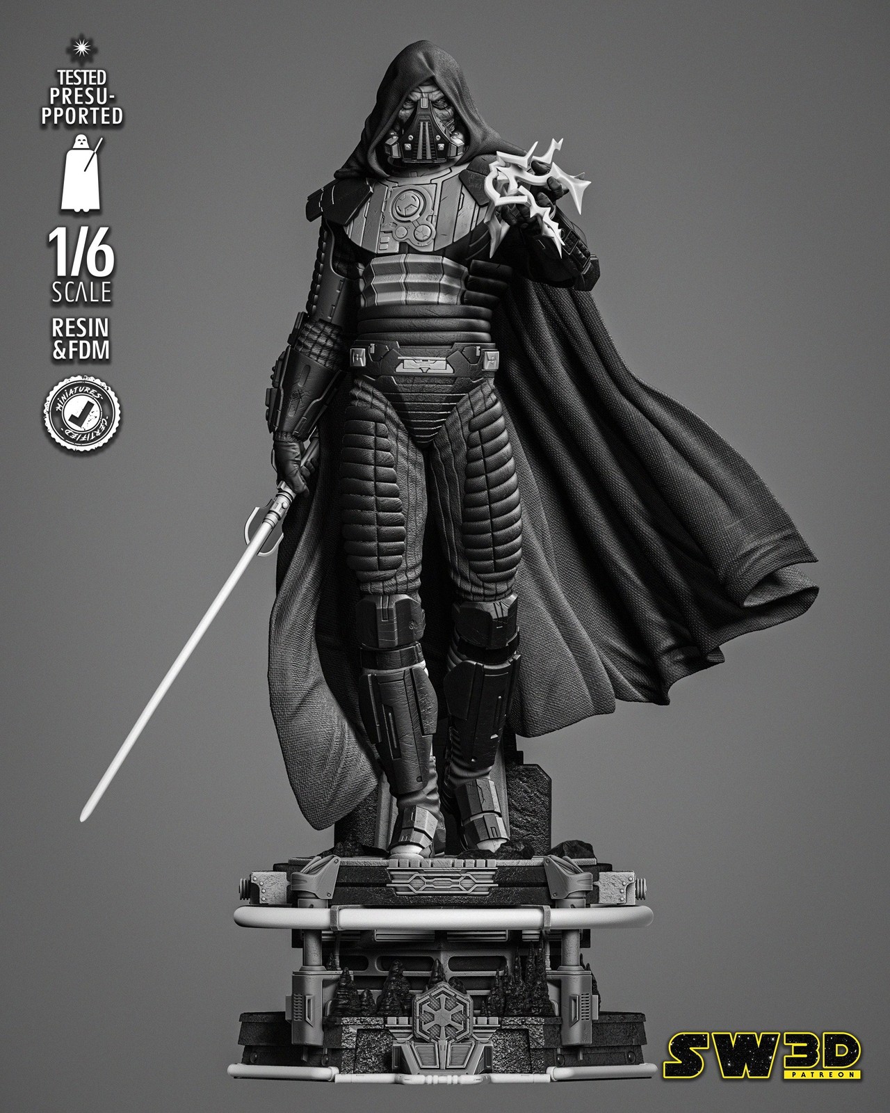 Darth Malgus Sculpture