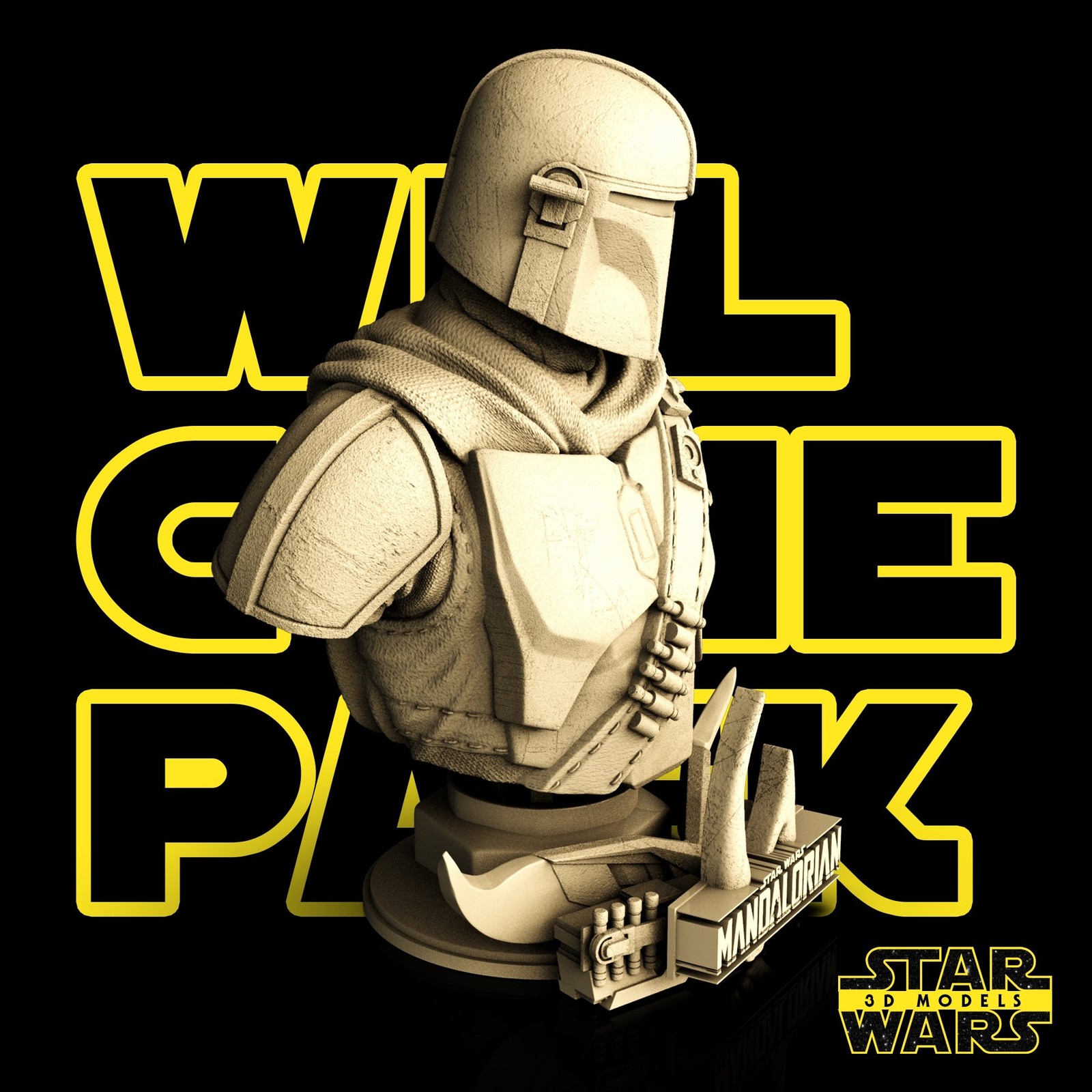 Mandalorian Bust - Image 3