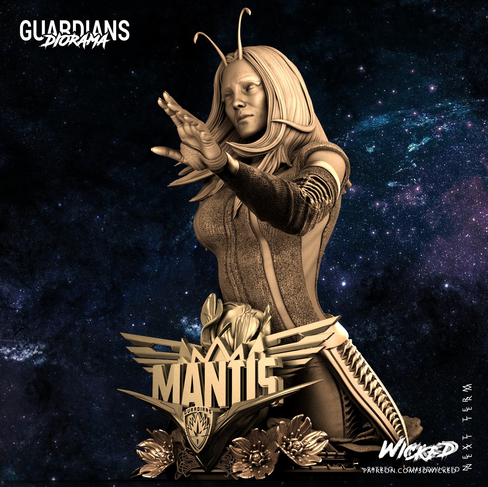 Marvel Mantis Bust - Image 2