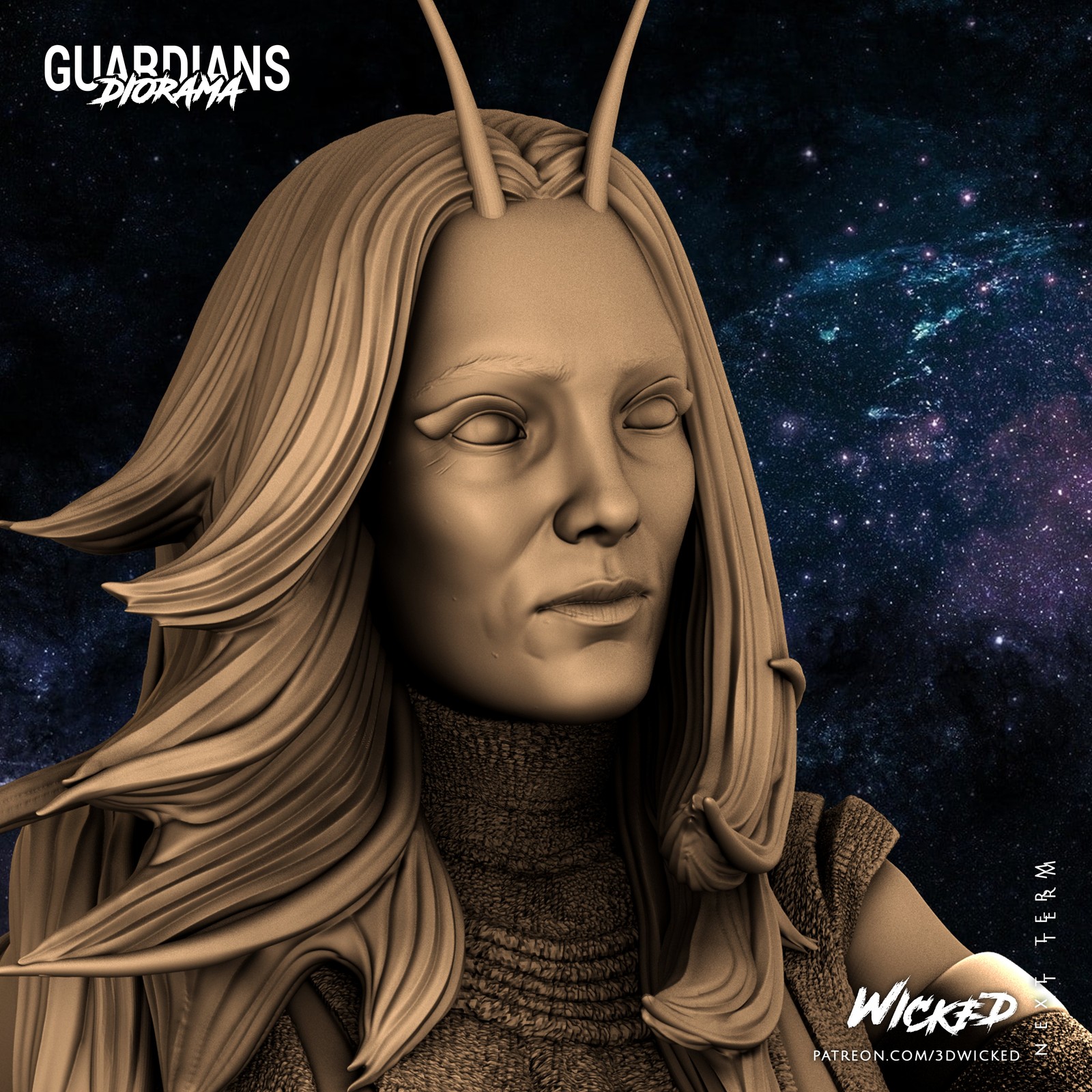 Marvel Mantis Bust - Image 3