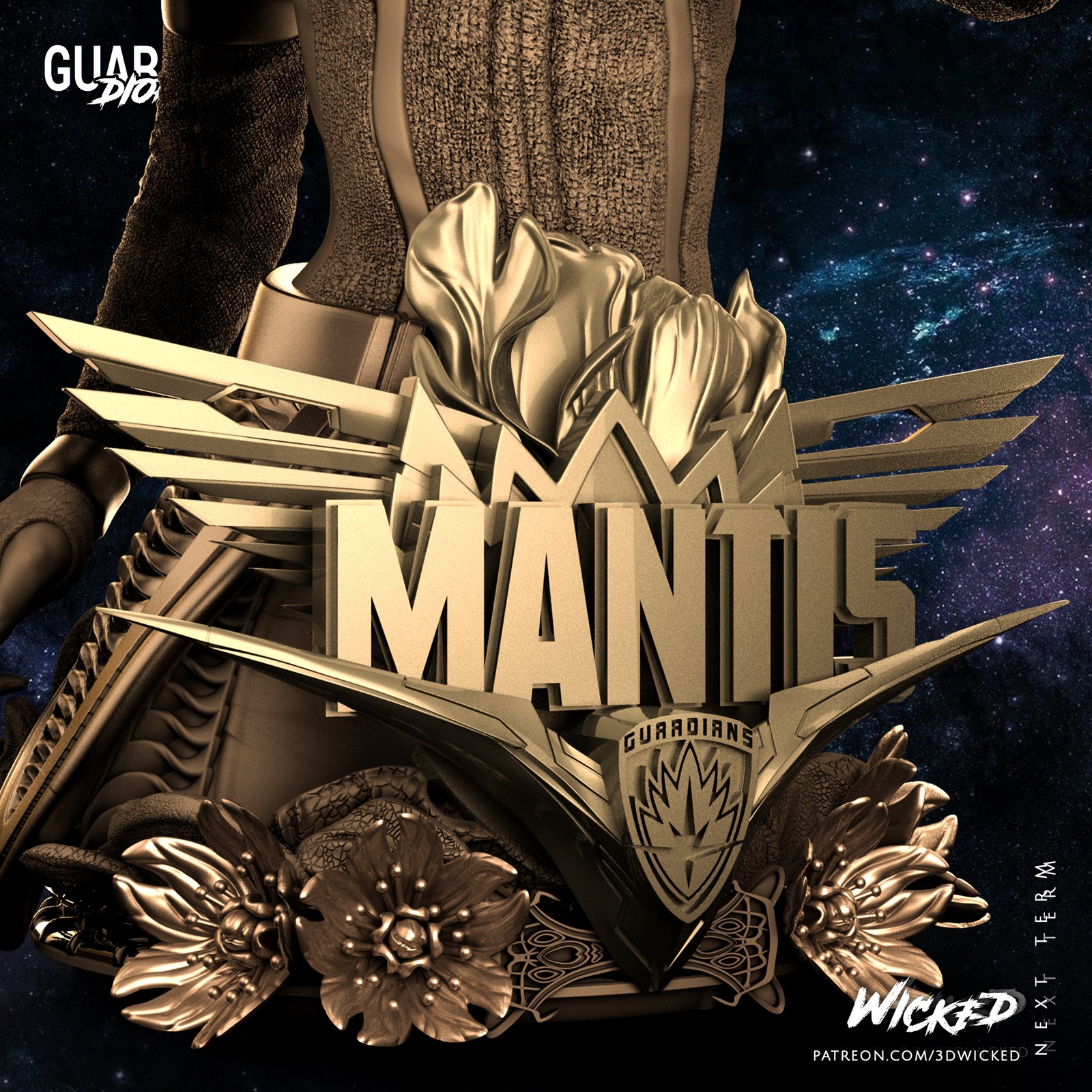 Marvel Mantis Bust - Image 5